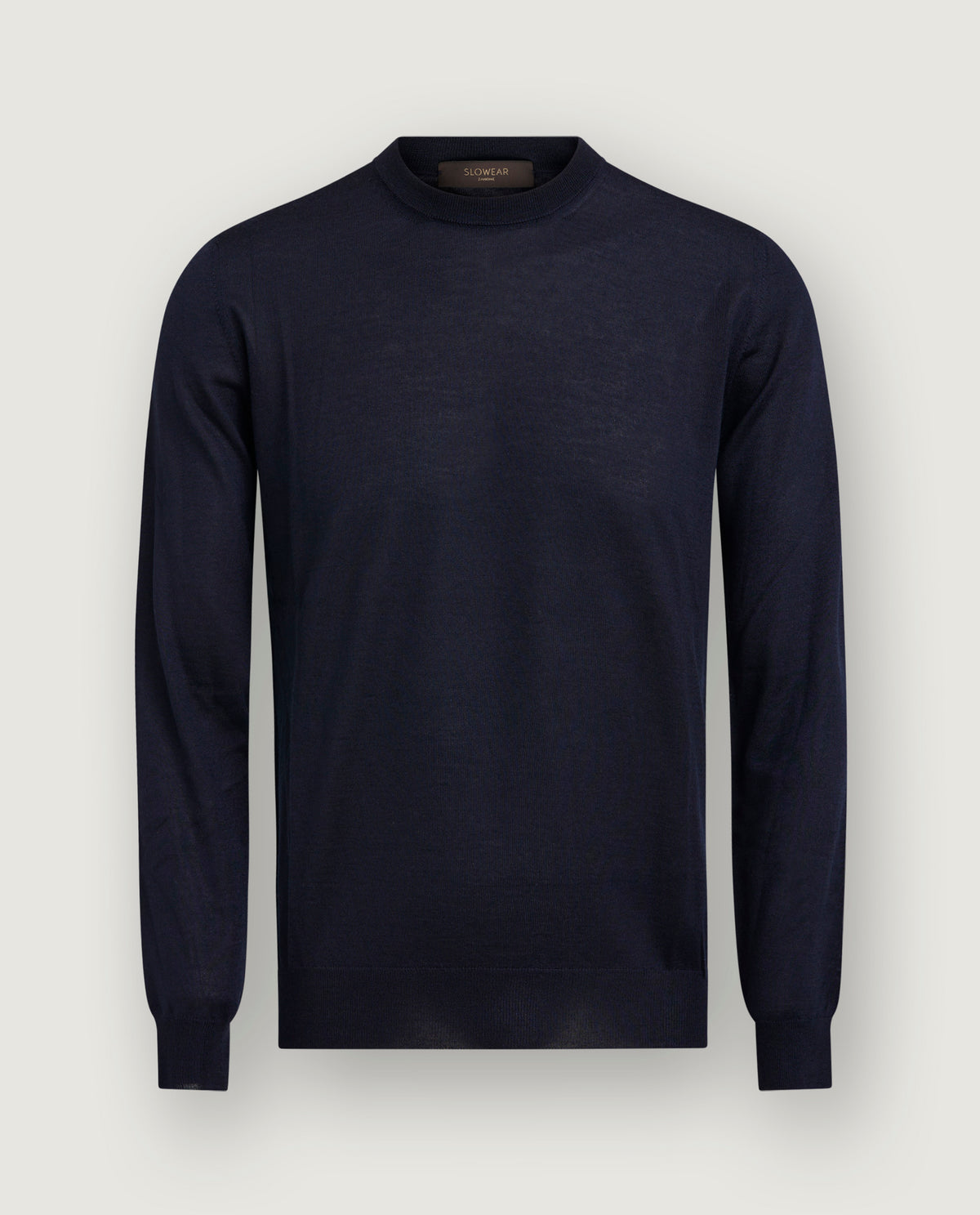 Cashmere Zijden Trui - Donkerblauw