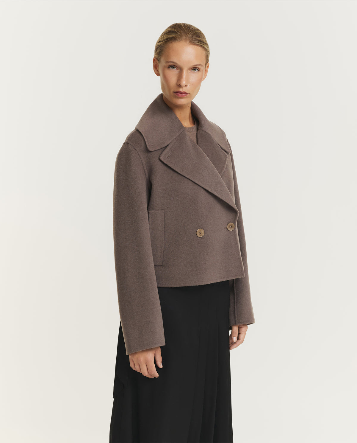 Delano Cashmere Jas - Bruin