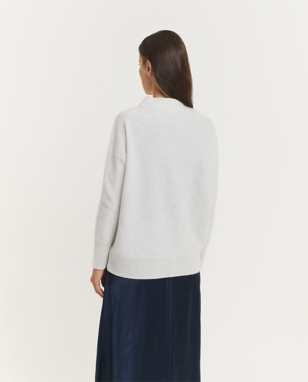 Plush Funnel Neck Pullover