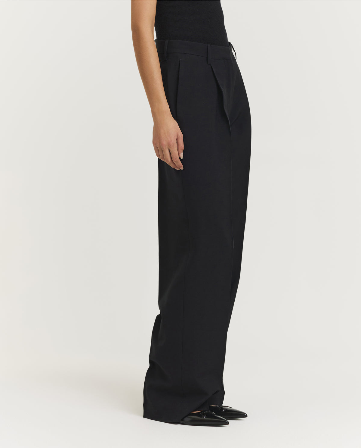 Portias Wool Mohair Trousers