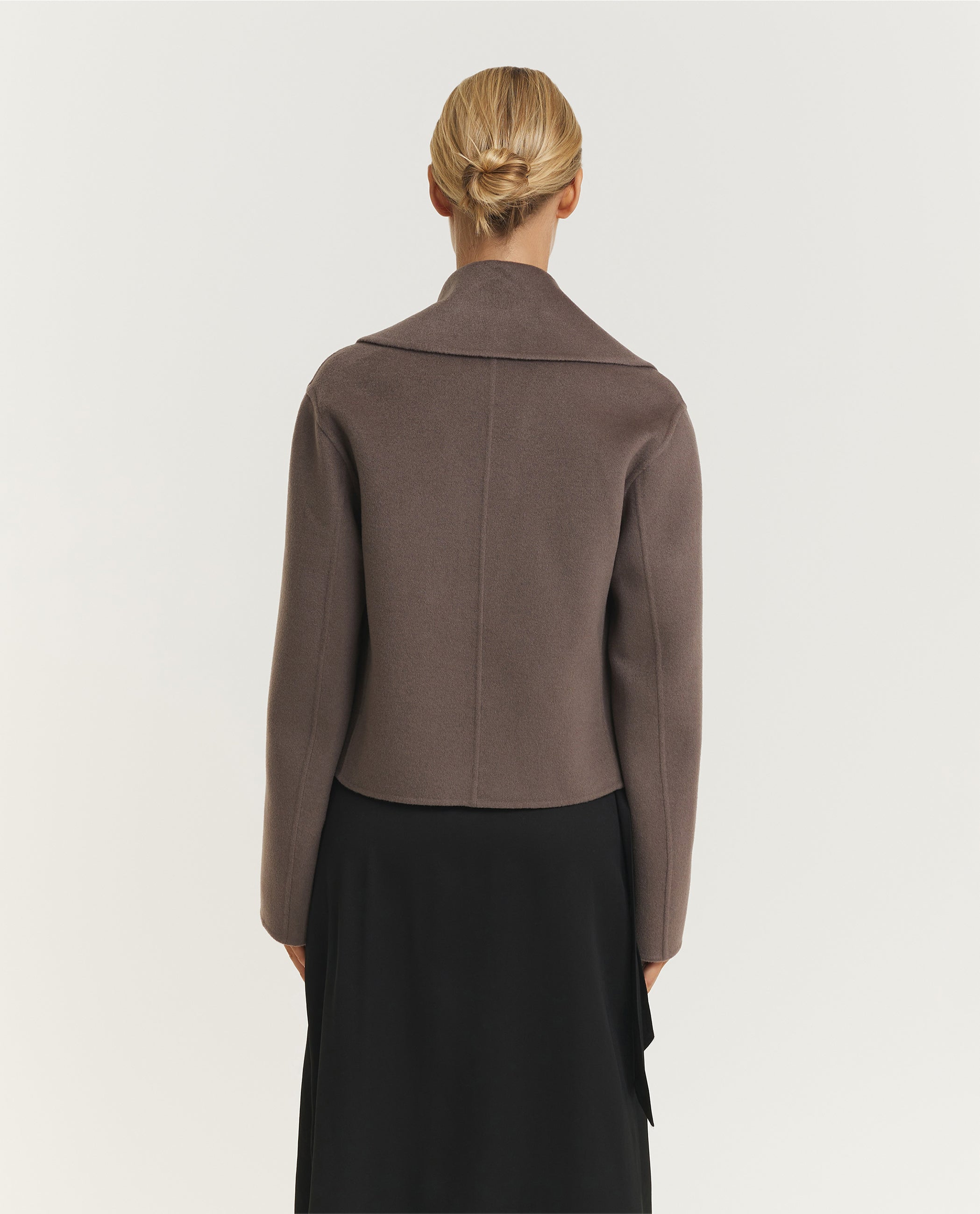 Delano Cashmere Jas - Bruin