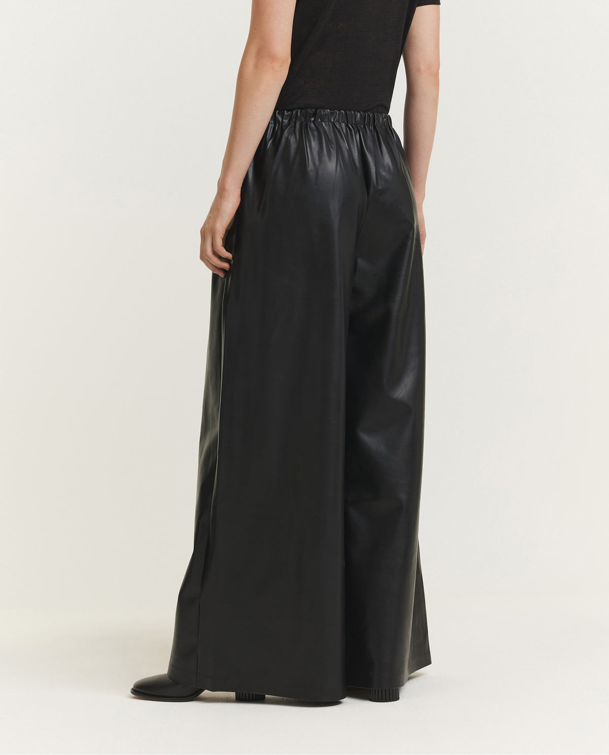 Men's Pleat Broek - Zwart