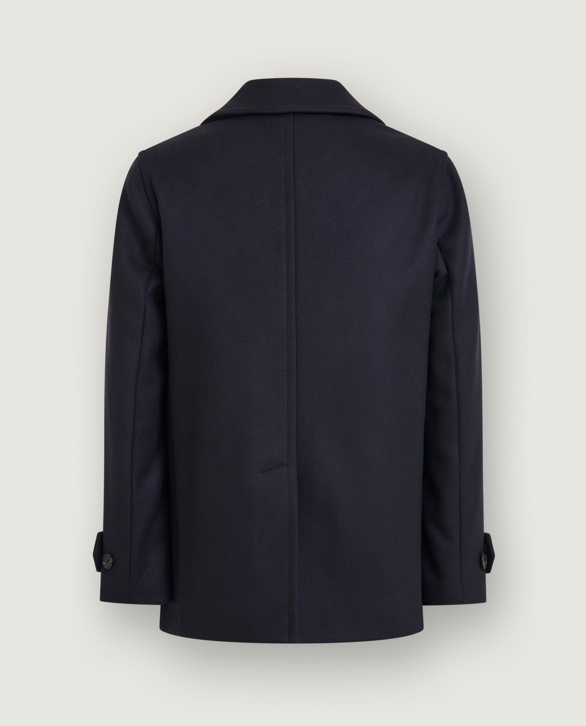 Flannel Wool Peacoat