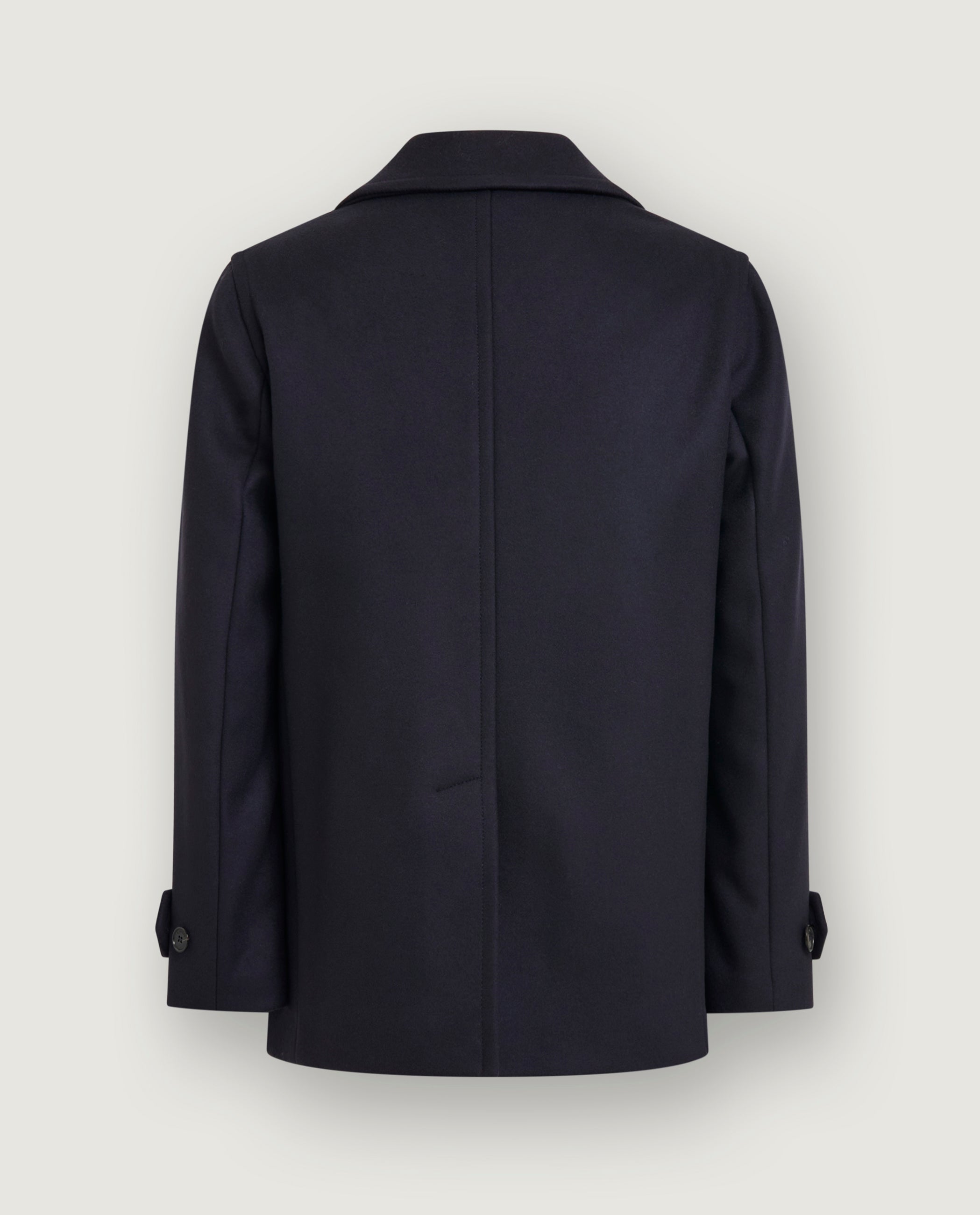 Flannel Wool Peacoat