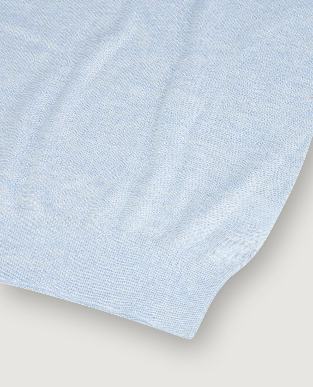 Cashmere Mix Trui - Lichtblauw