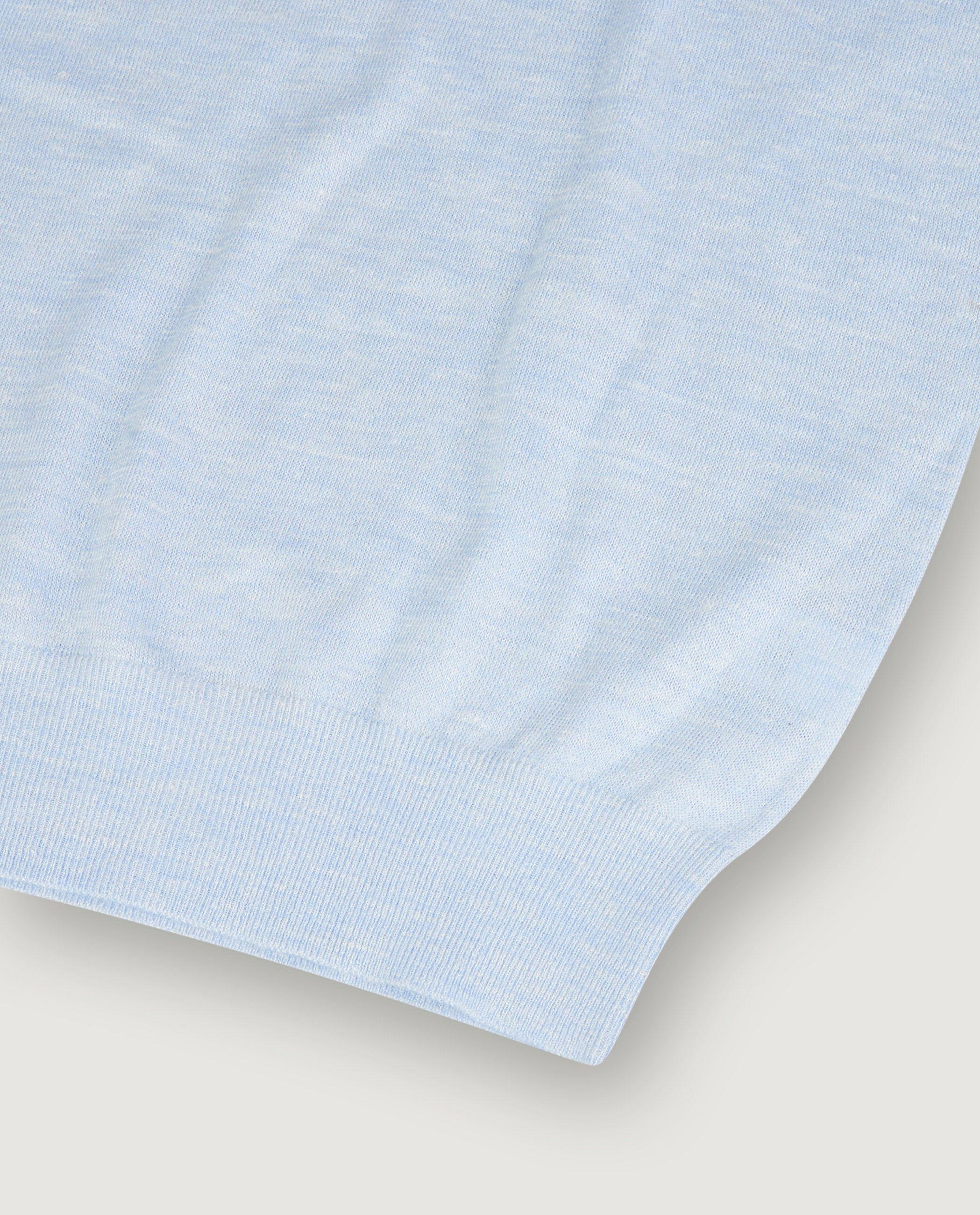 Cashmere Mix Trui - Lichtblauw