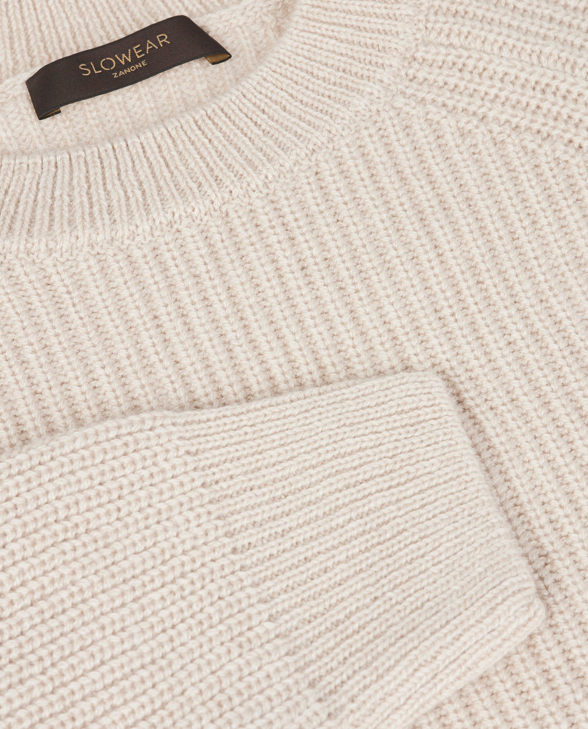 Cashmere Rib Sweater