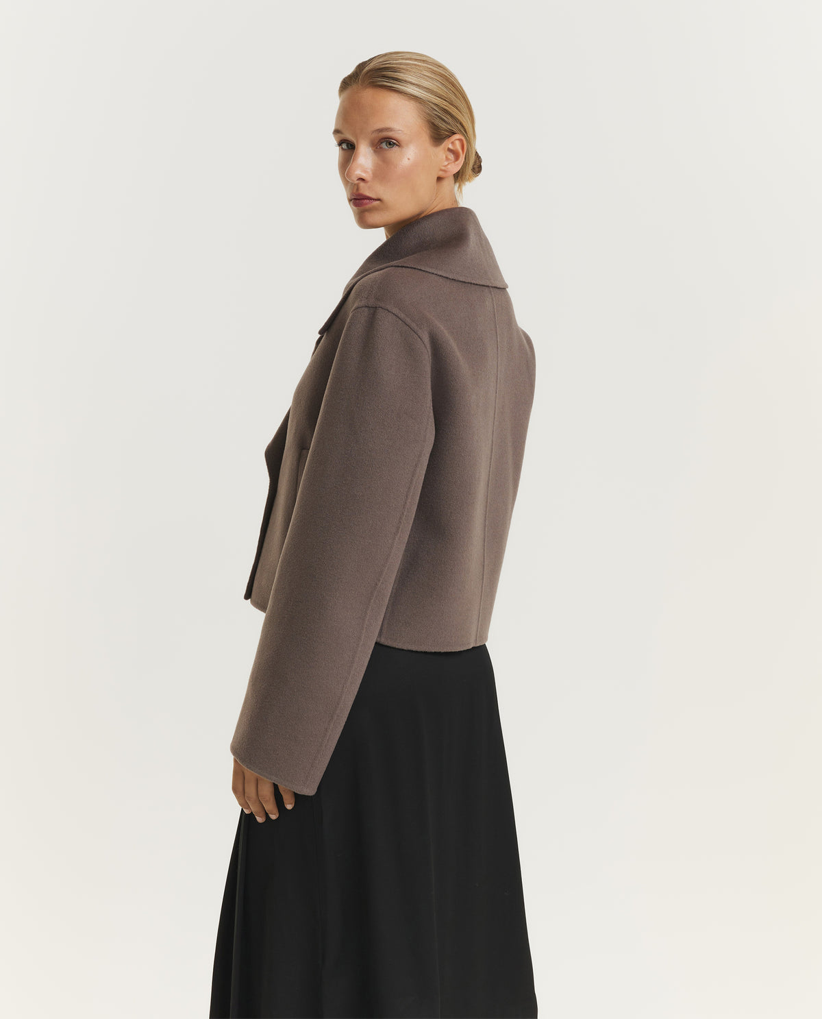 Delano Cashmere Jas - Bruin