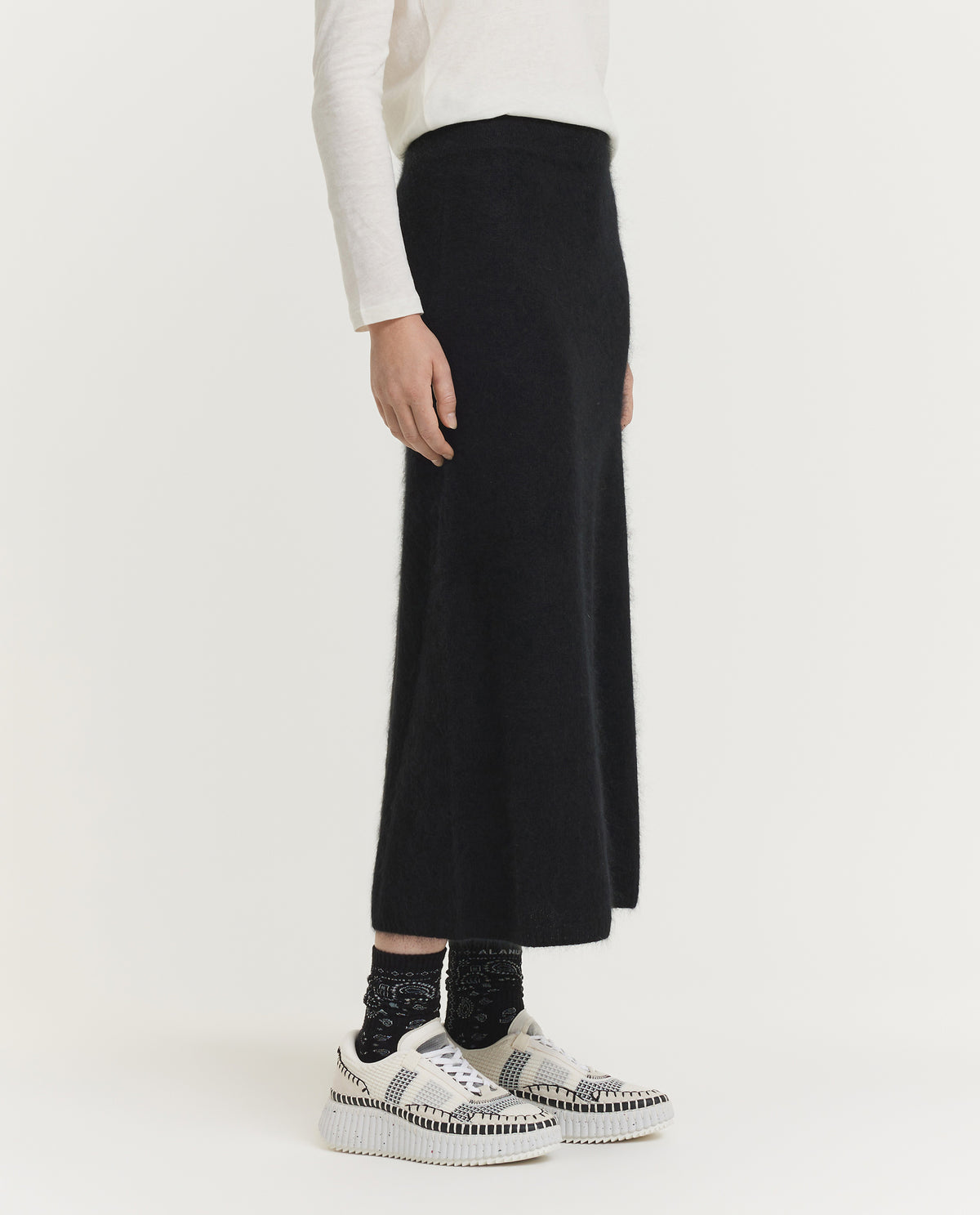 Long Knitted Skirt