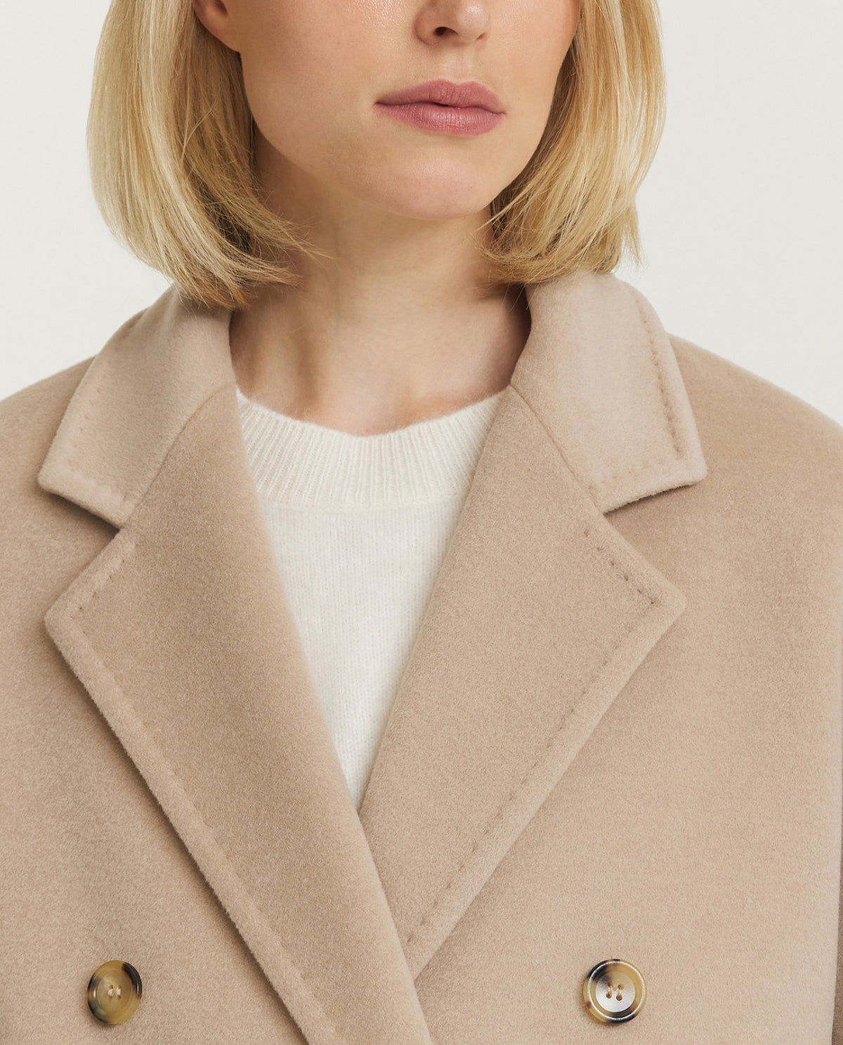 Wool Cashmere Rebus Coat
