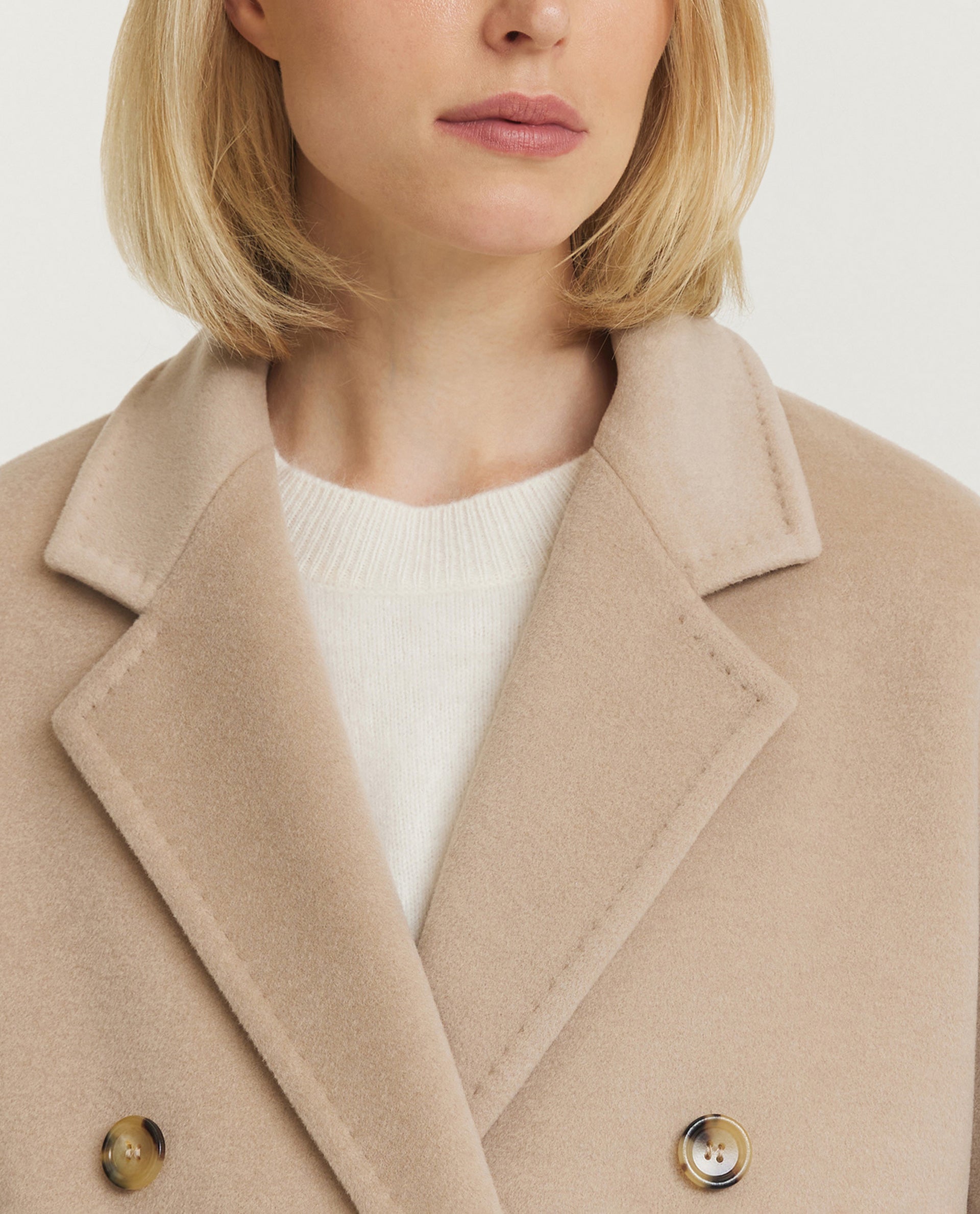 Wool Cashmere Rebus Coat