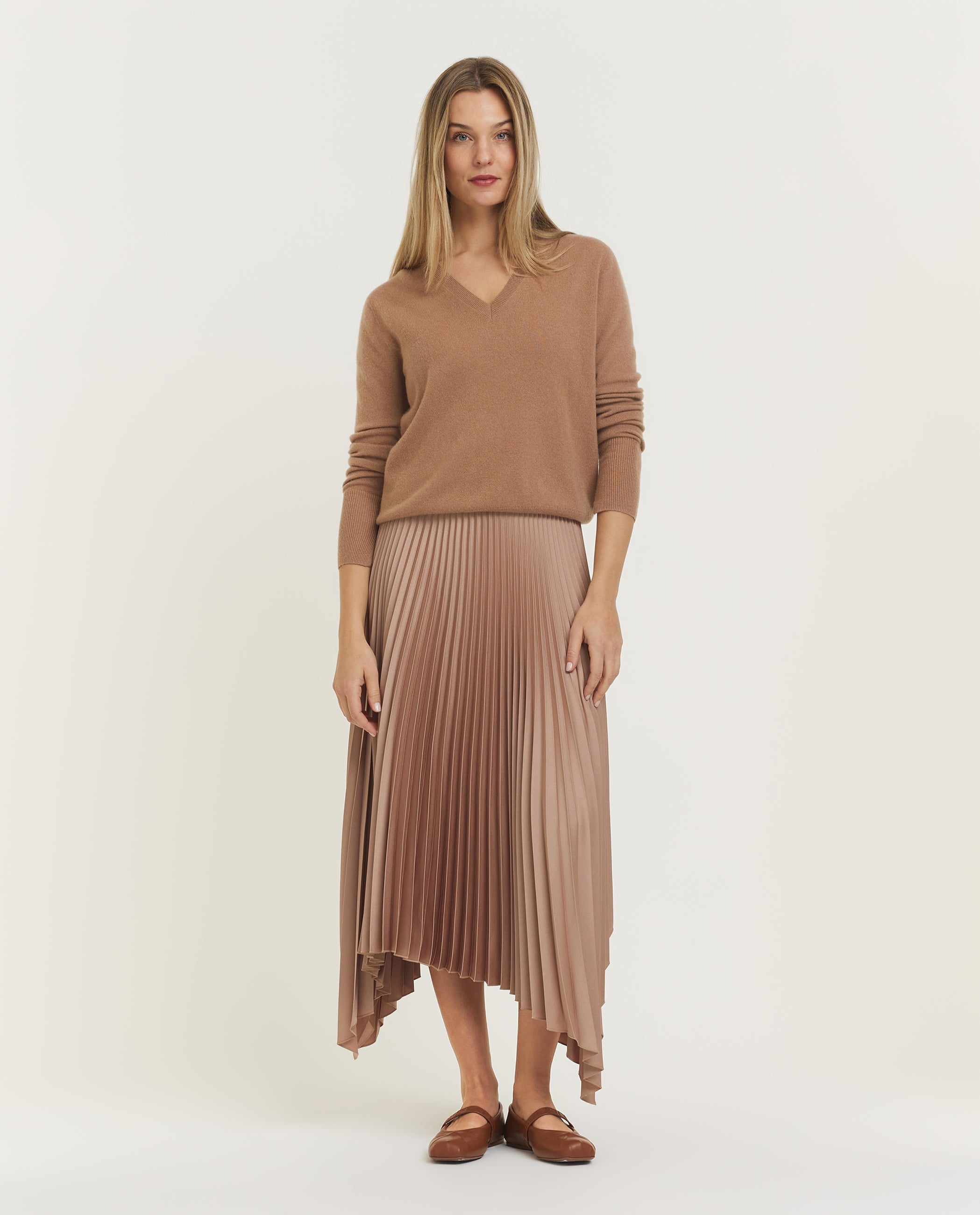Cashmere V-hals trui