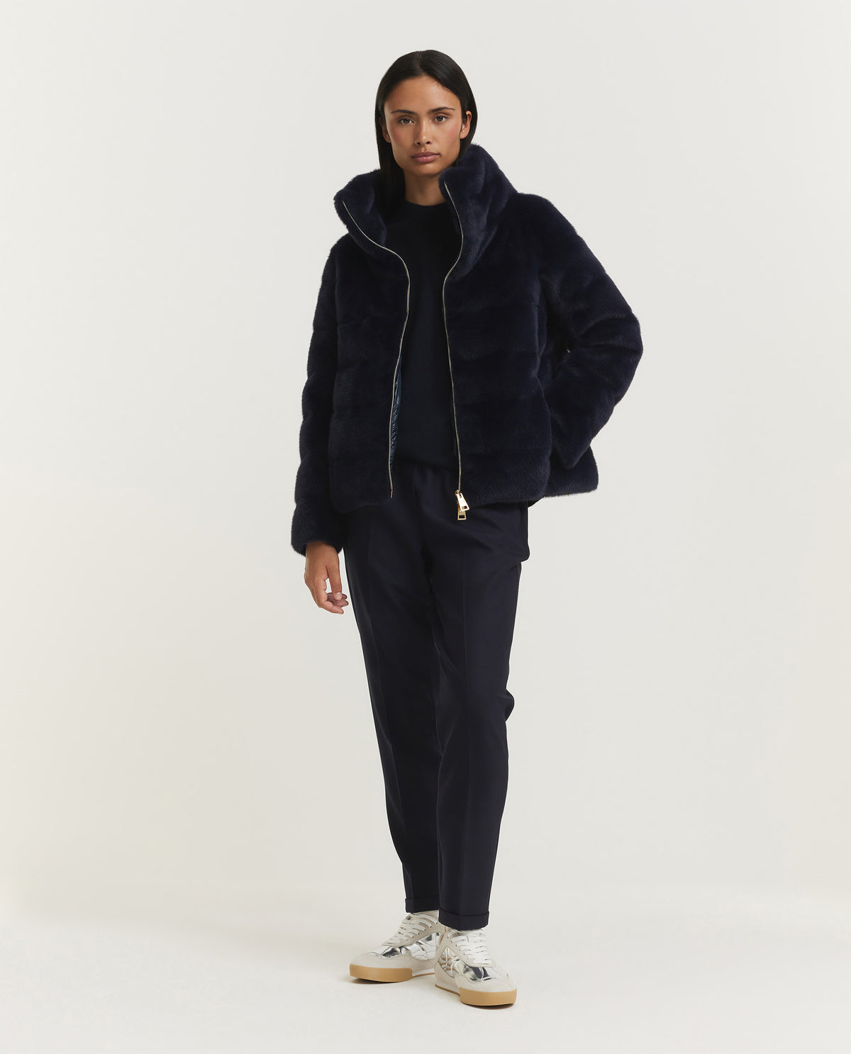 Faux Fur Puffer