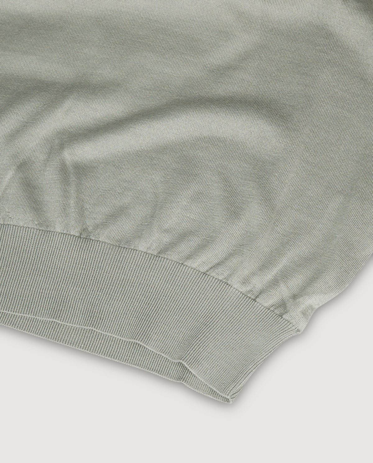 Wol Blend Polo - Groen