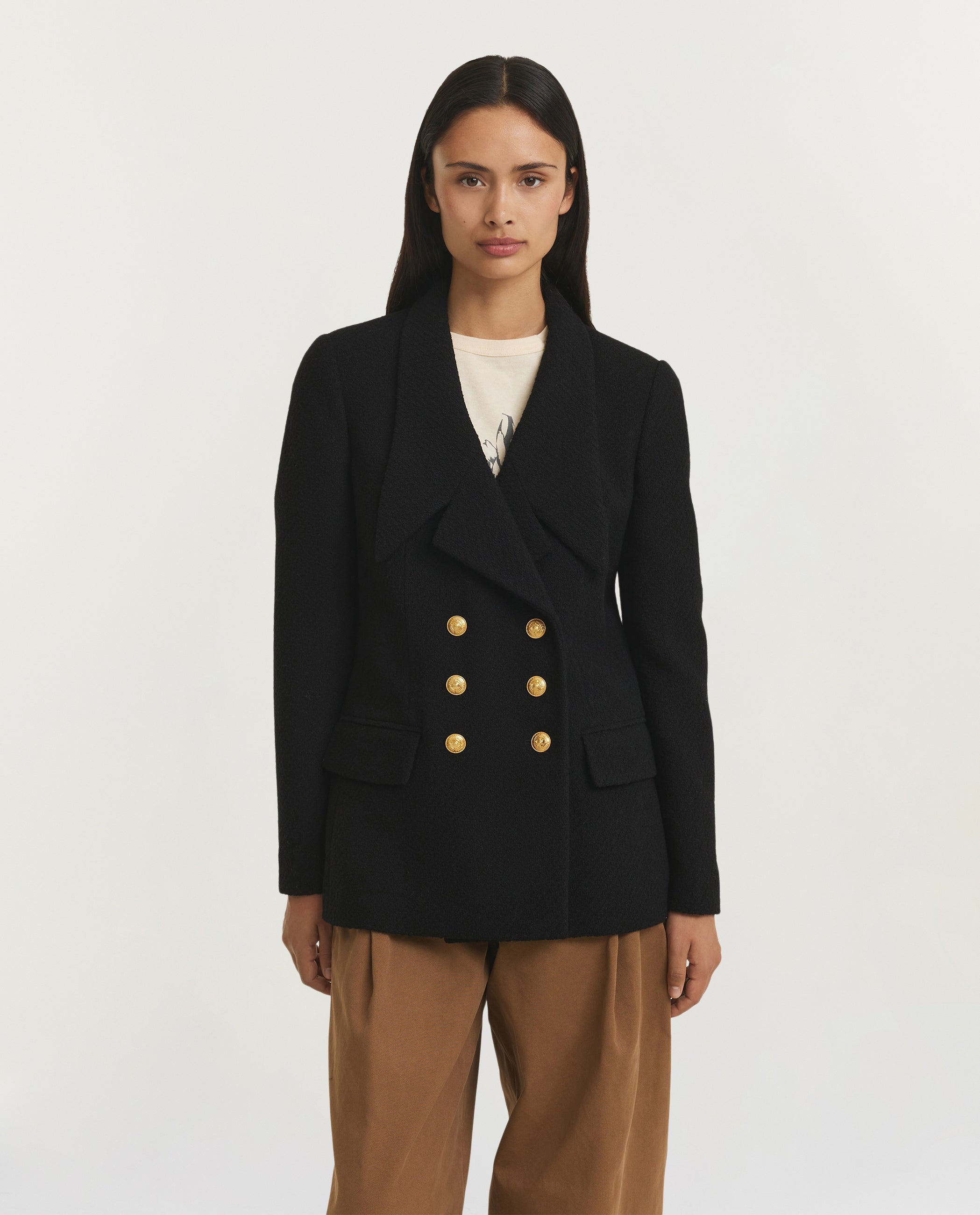 Double-Breasted Blazer