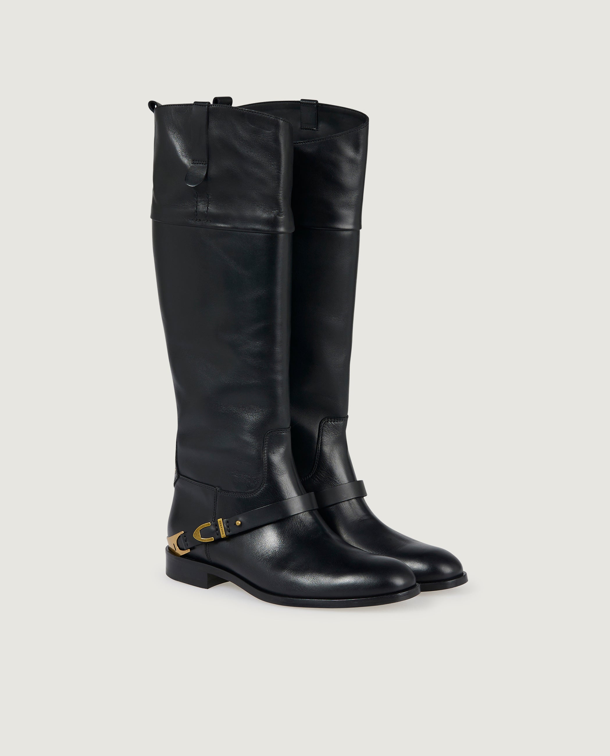 Leather Charlie Boots