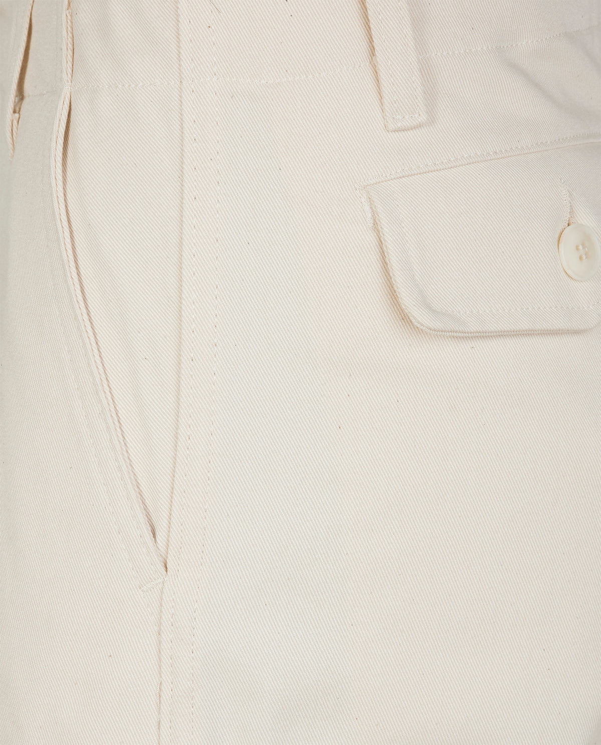 Katoenen Army Chino - Ecru