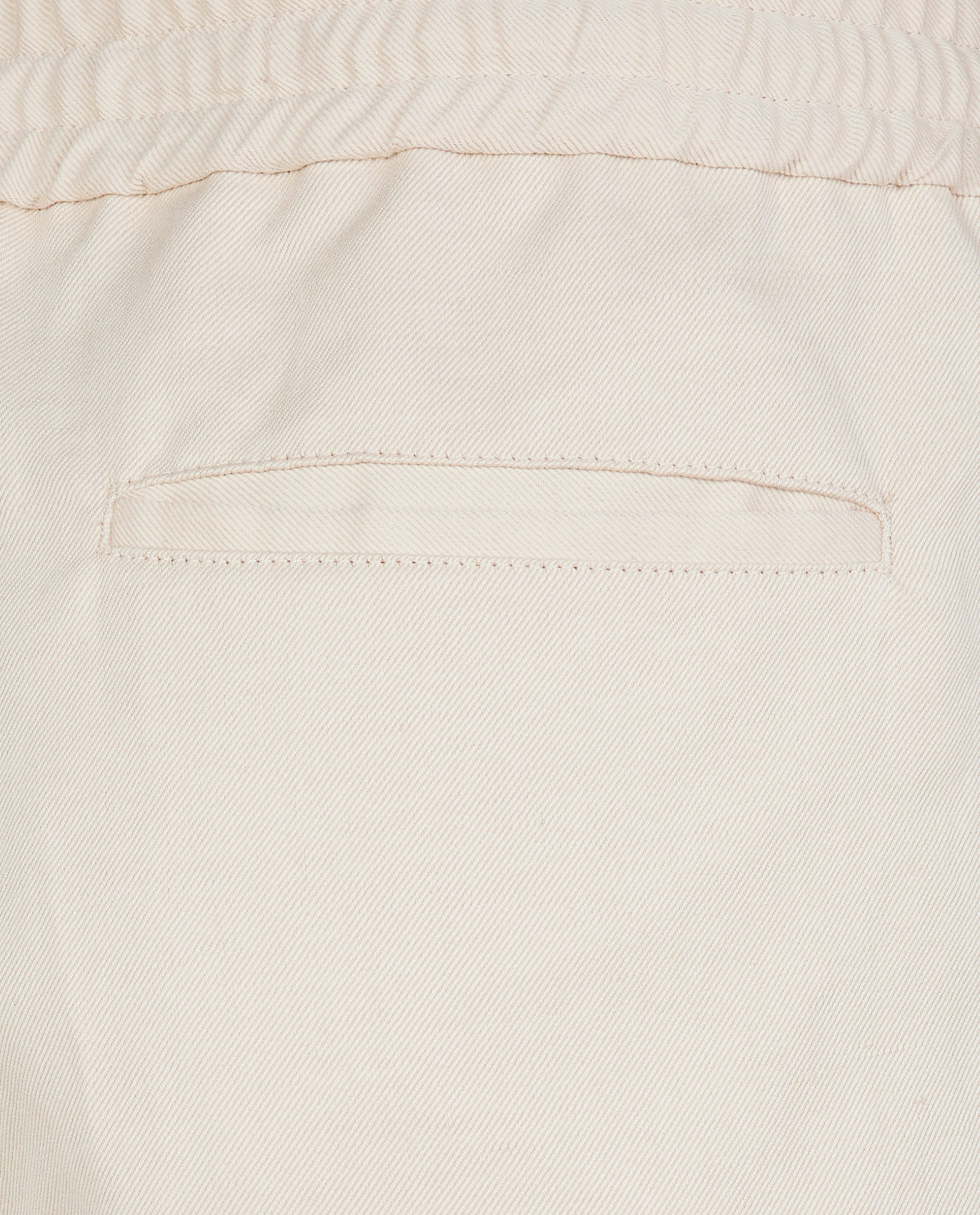 Pleated Cotton Shorts