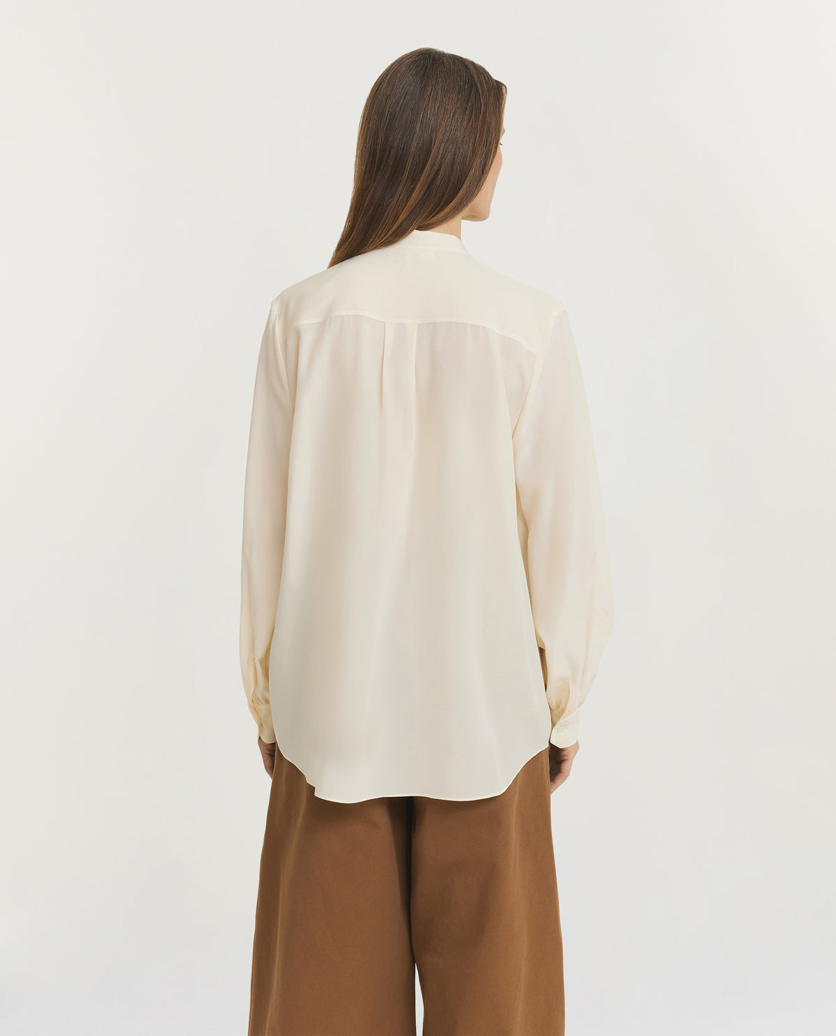 Mandarin Collar Blouse