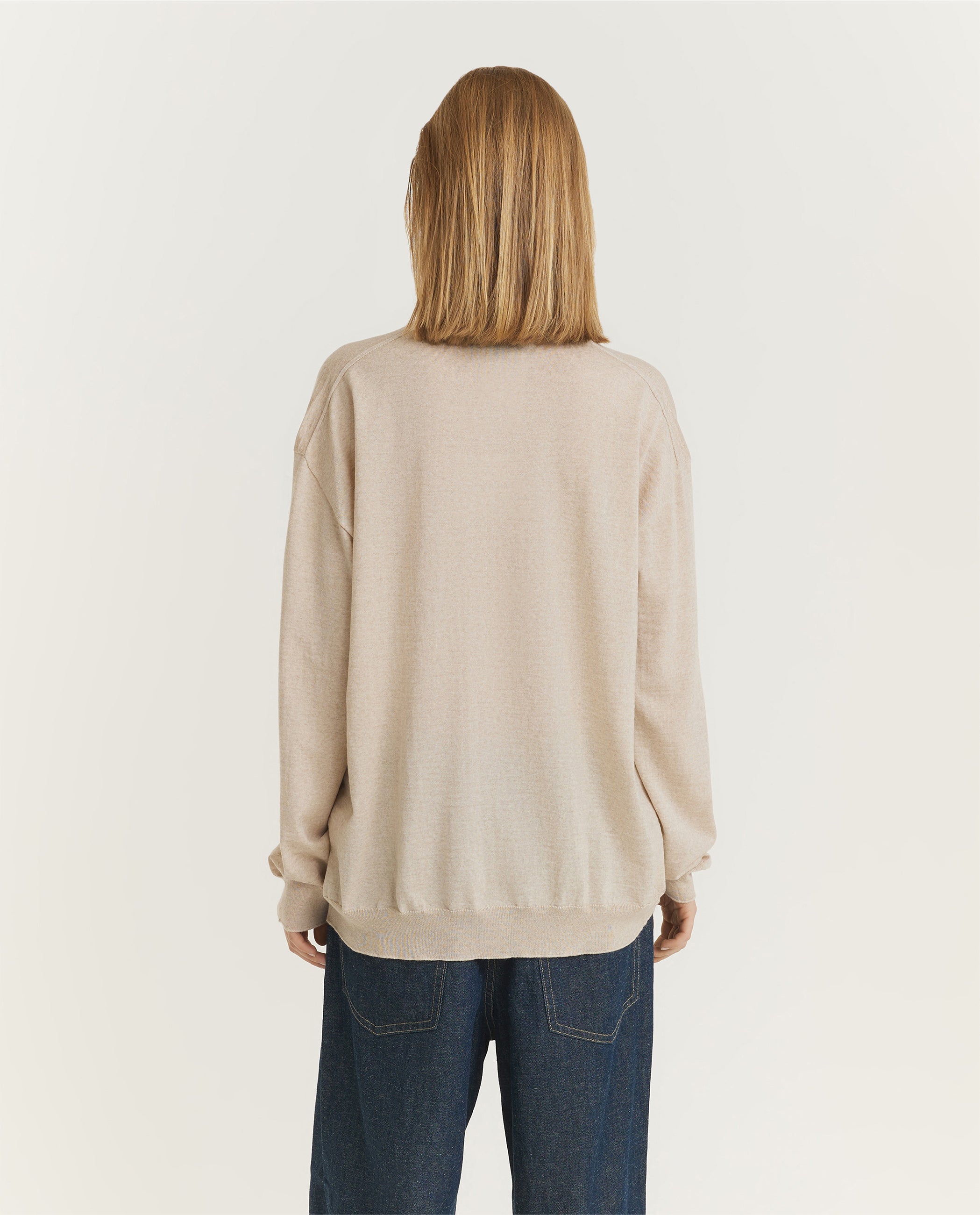 V-Neck Long Sleeve Sweater