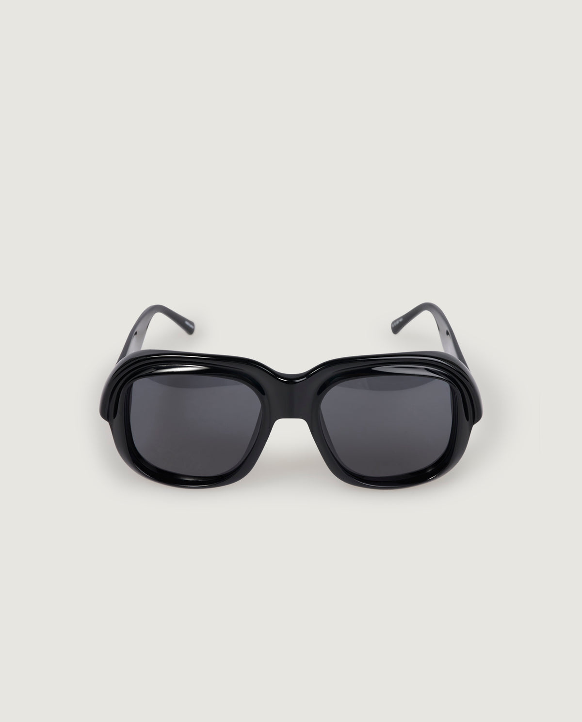Oversized Vierkante Zonnebril - Zwart