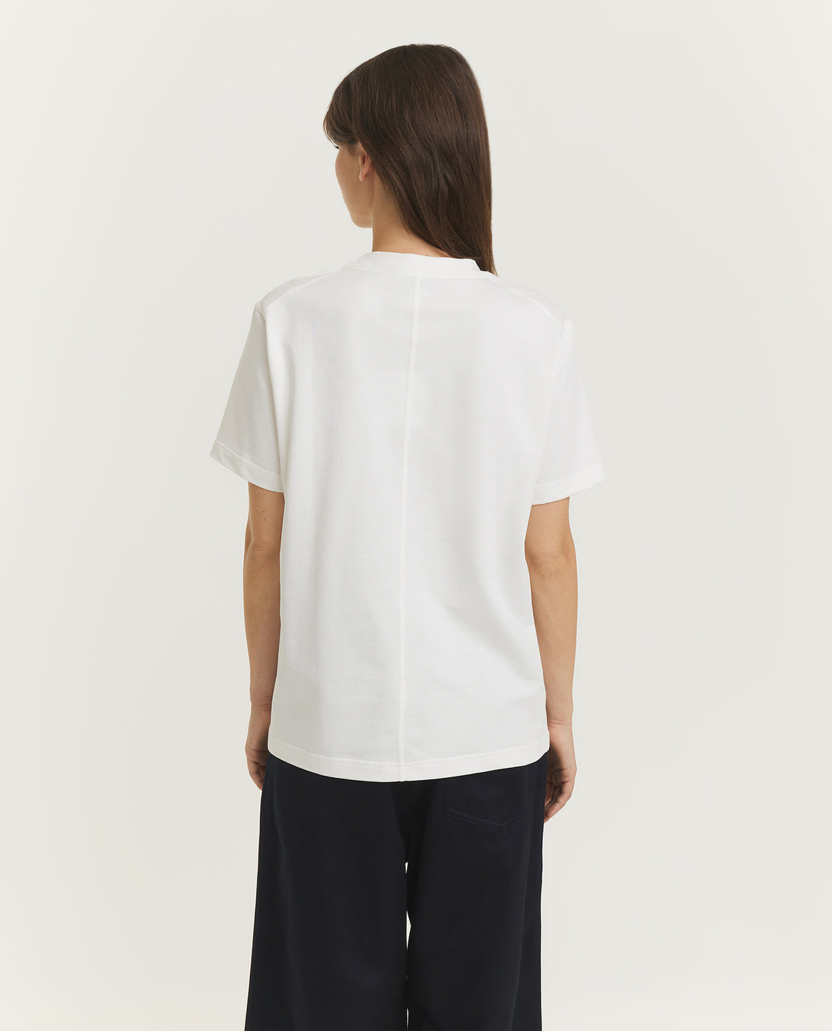 Katoenen T-shirt - Wit