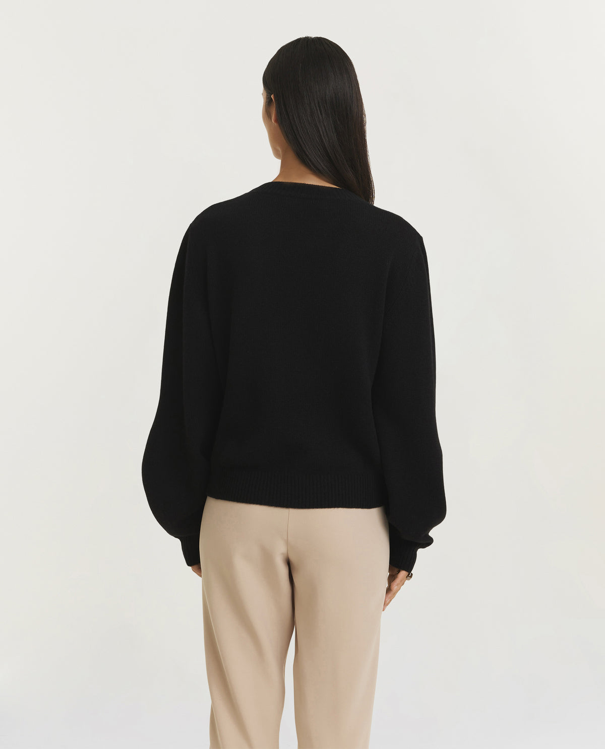 Cashmere Trui - Zwart