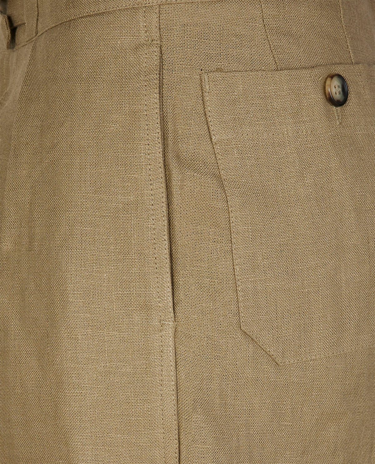 Linen Safari Shorts
