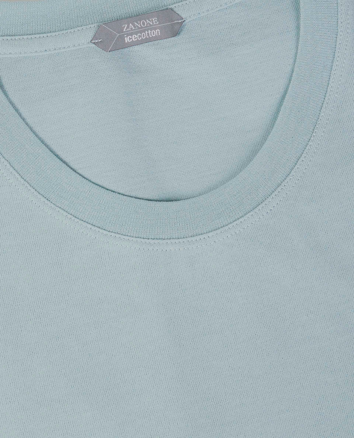Ice Cotton T-shirt - Lichtblauw