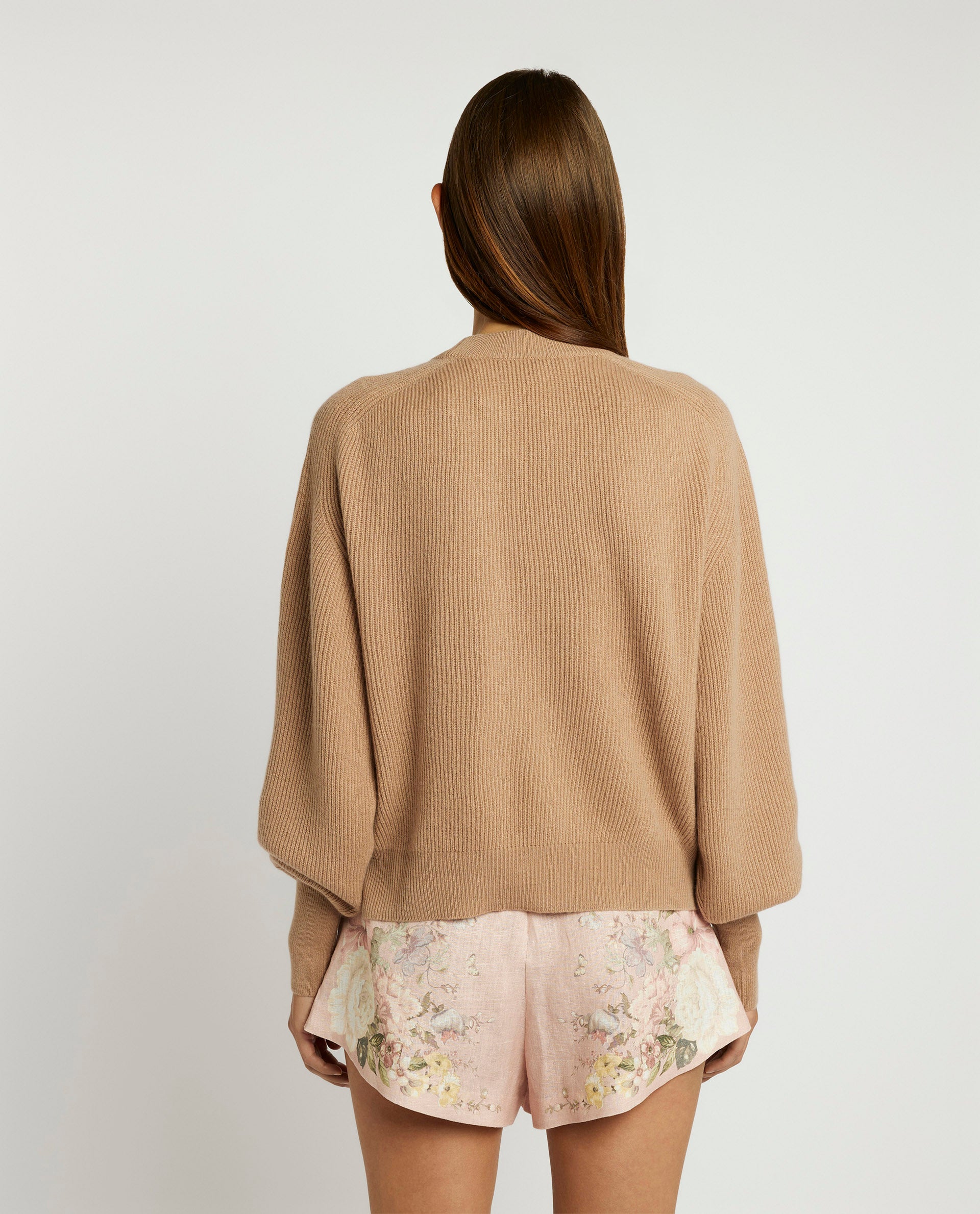 Wool-silk sweater