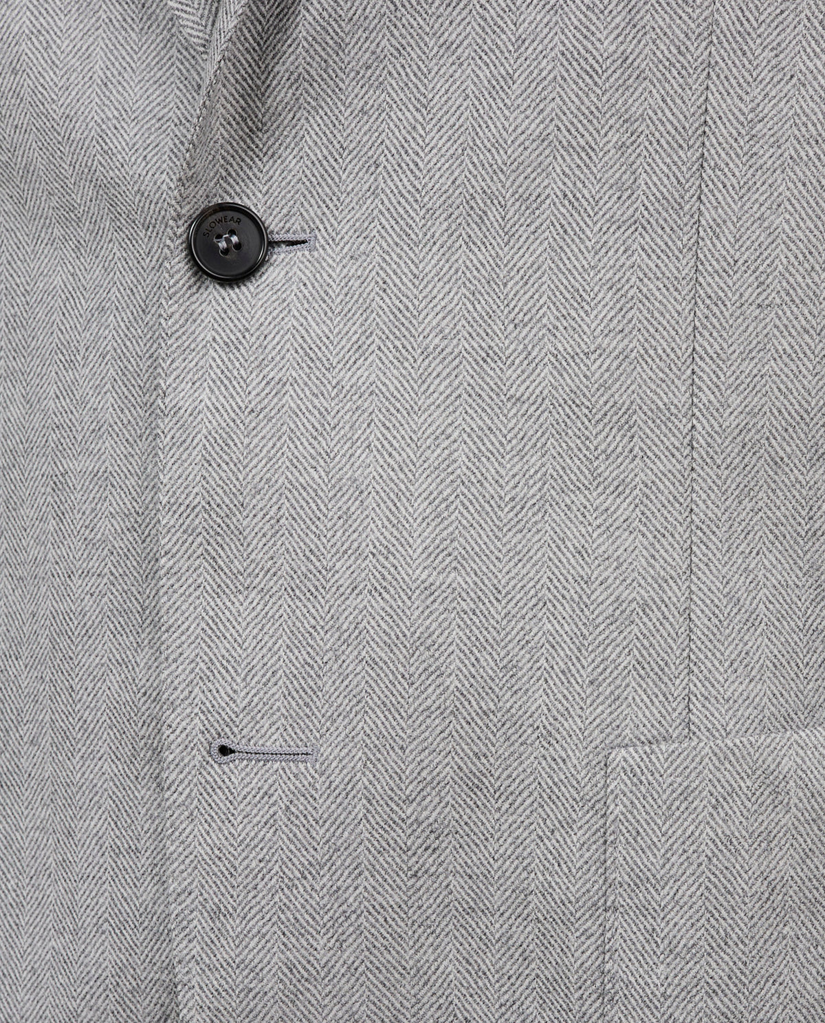 Visgraat Jasje - Lichtgrijs