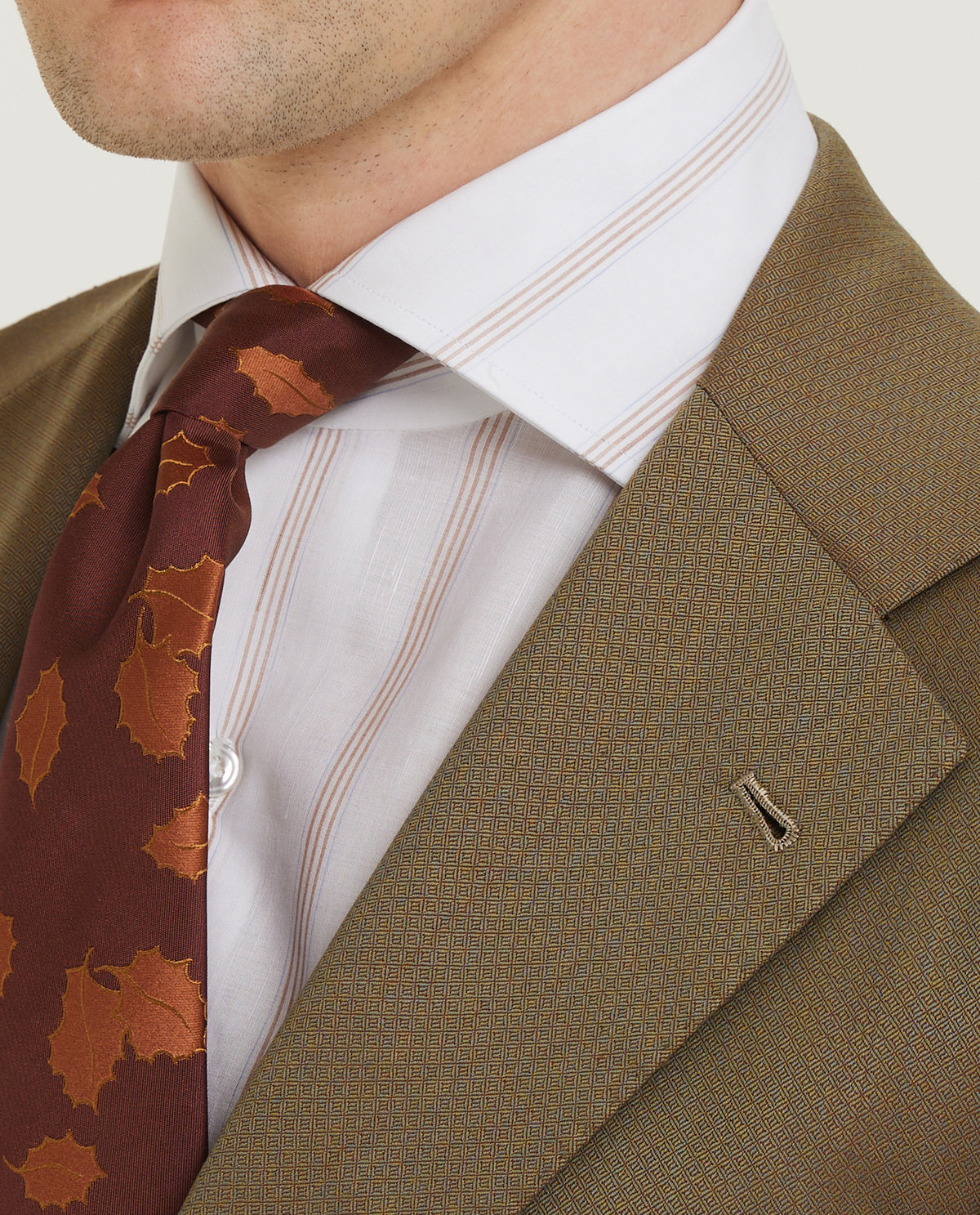 Riva Cotton Linen Shirt - Lichtbruin