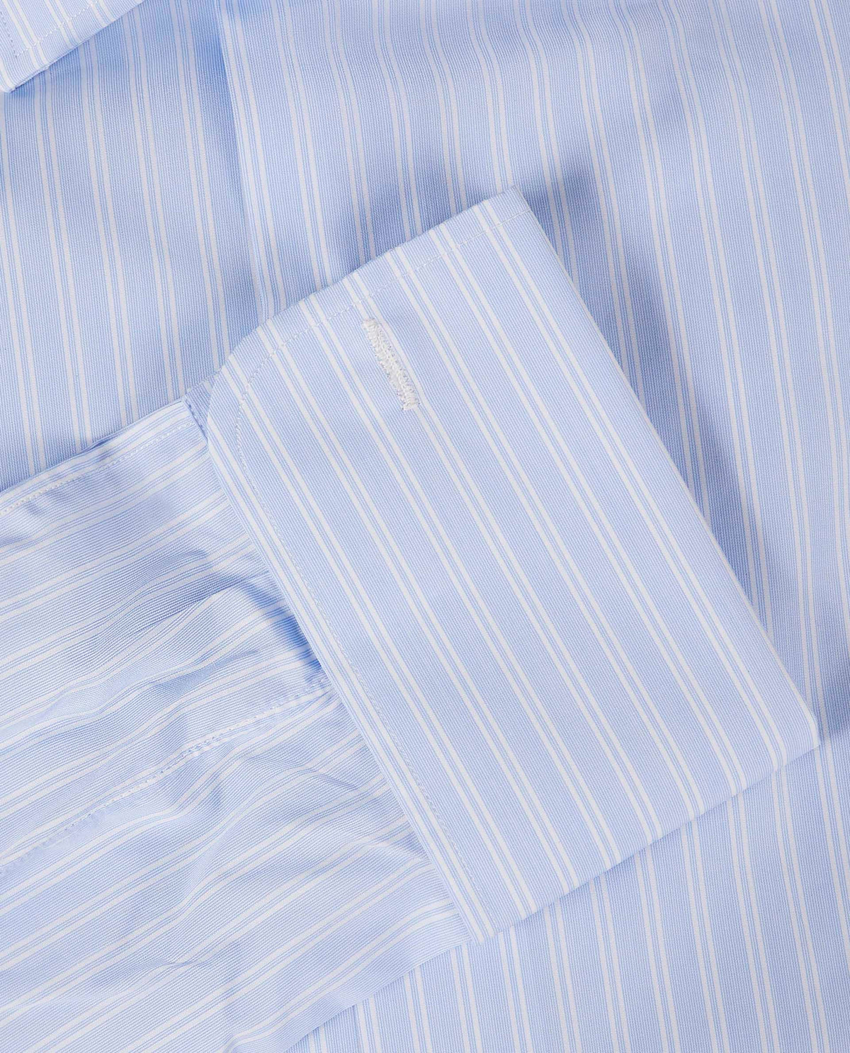 Shirt met dubbel manchet