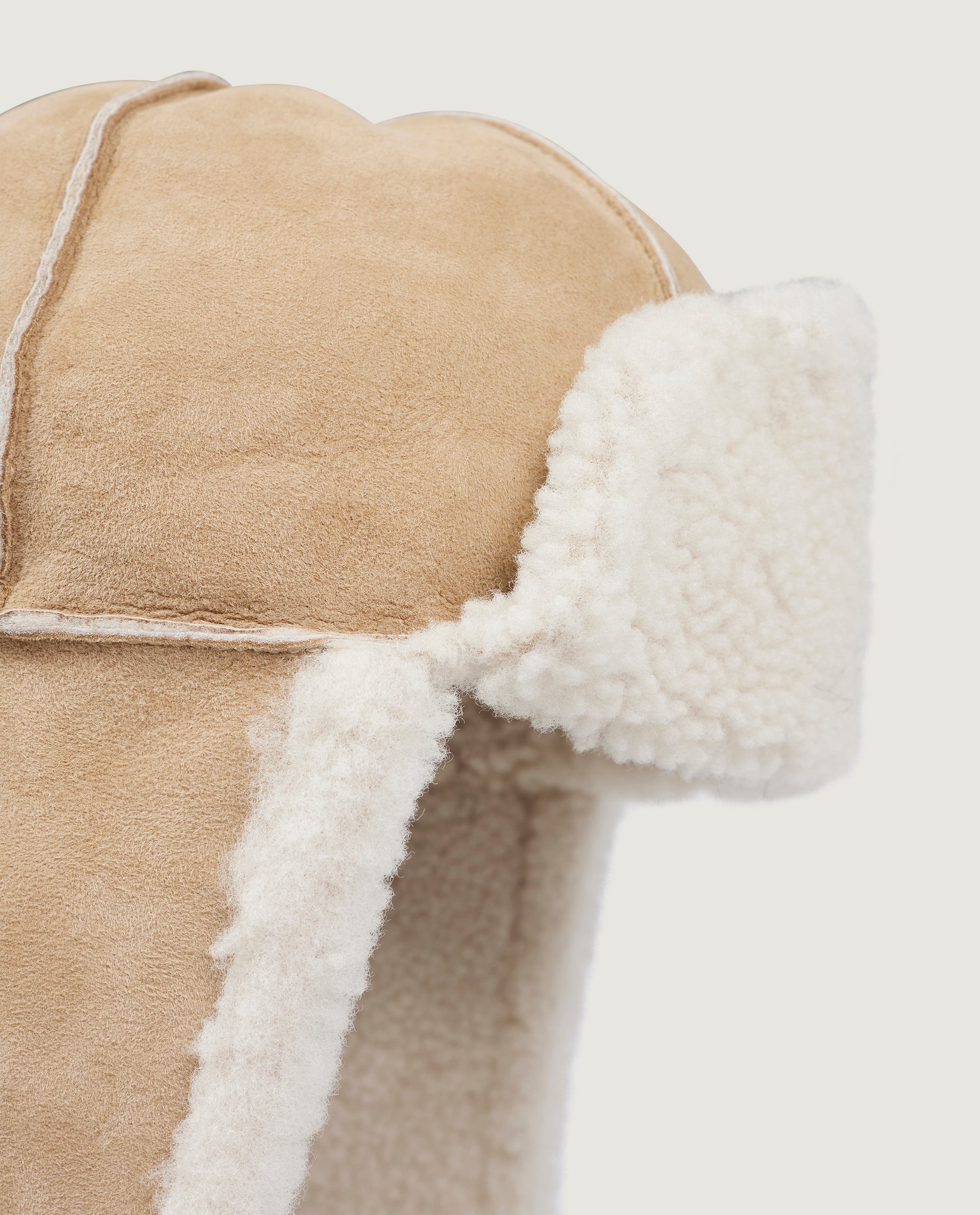 Shearling Ushanka Hat