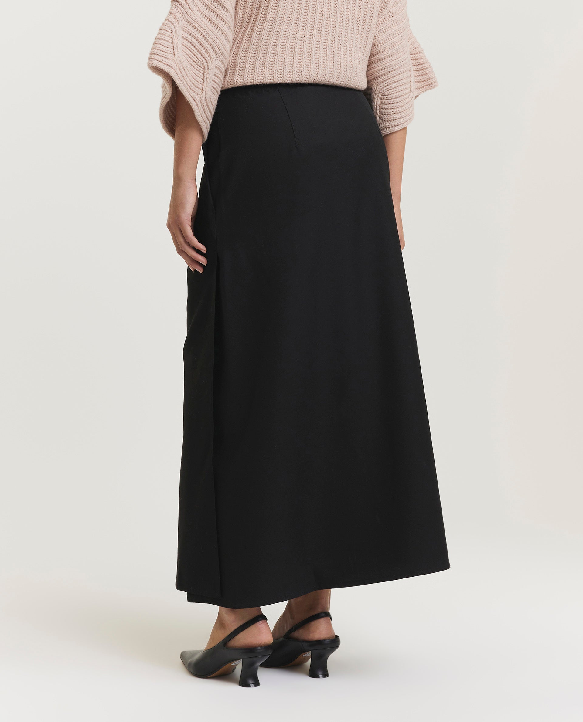 Wool skirt