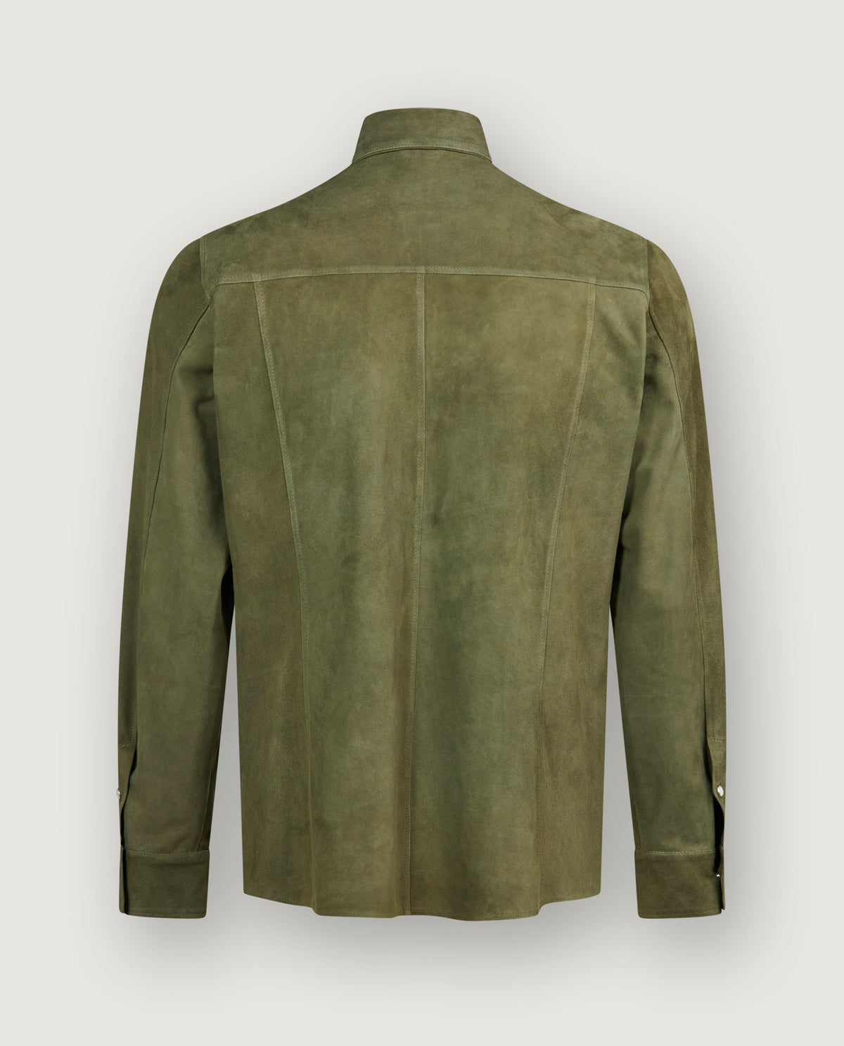 Suede Overshirt