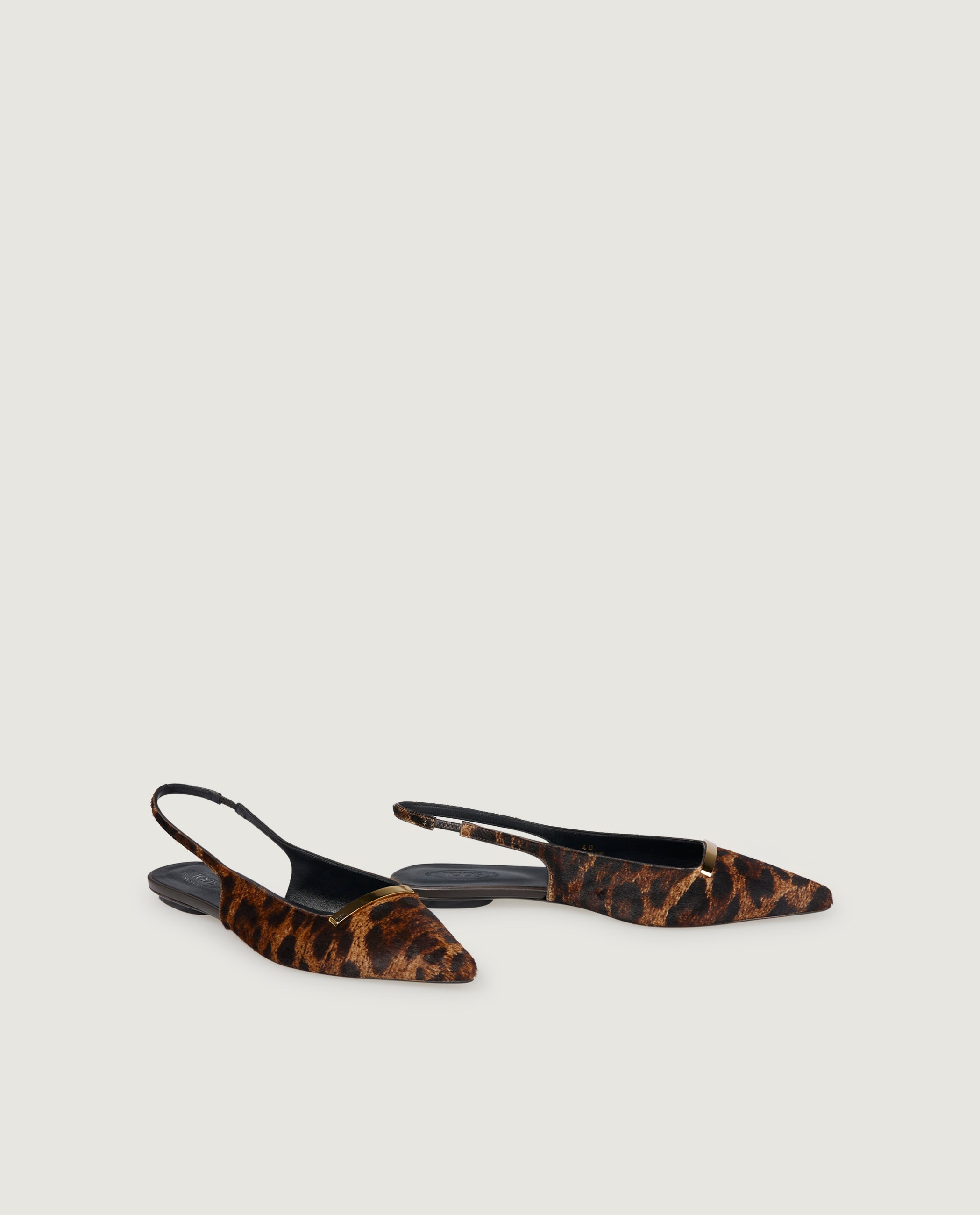 Slingback Ballerina's - Bruin