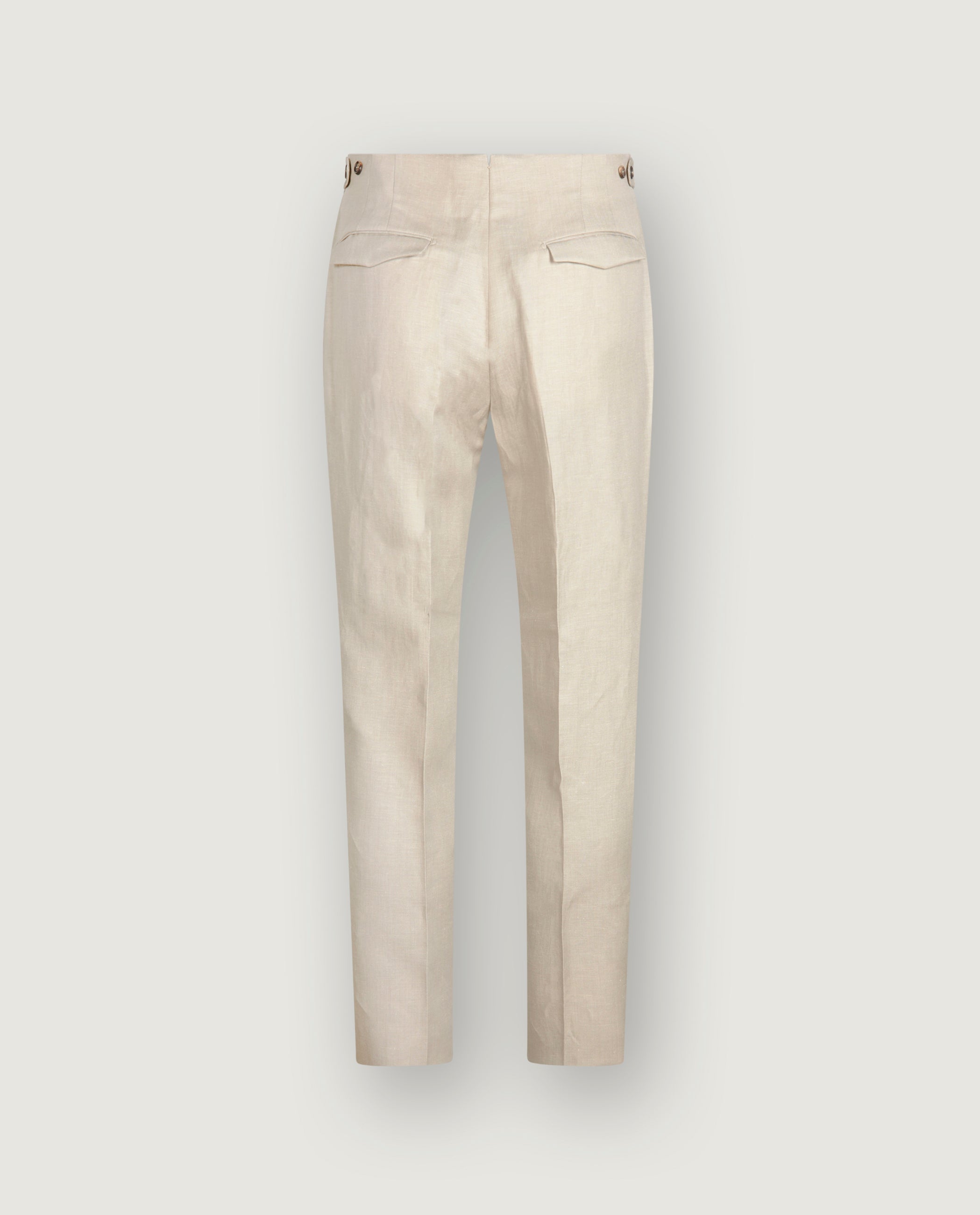 Wol Mix Broek - Ecru