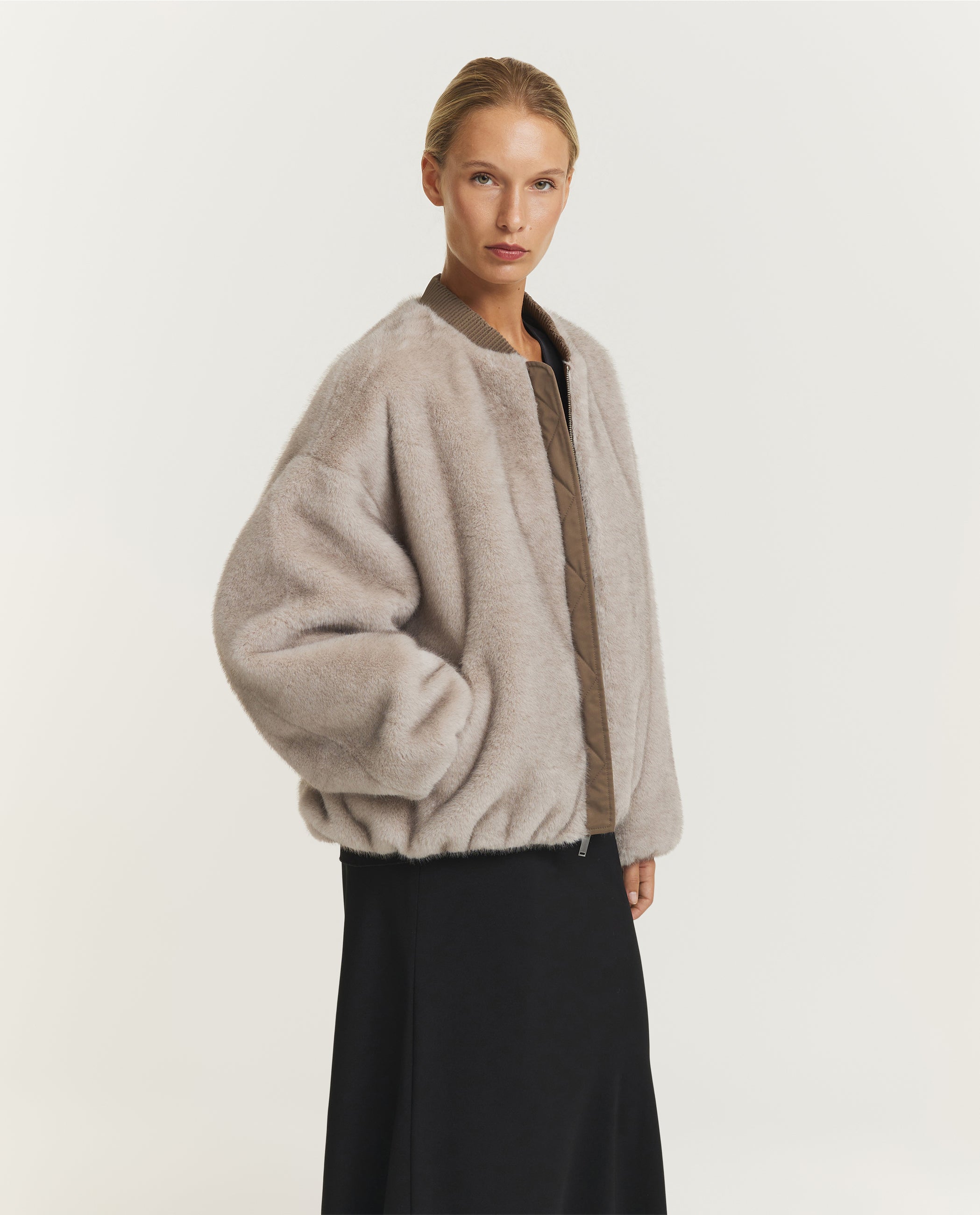 Pearl Reversible Bomber Jacket