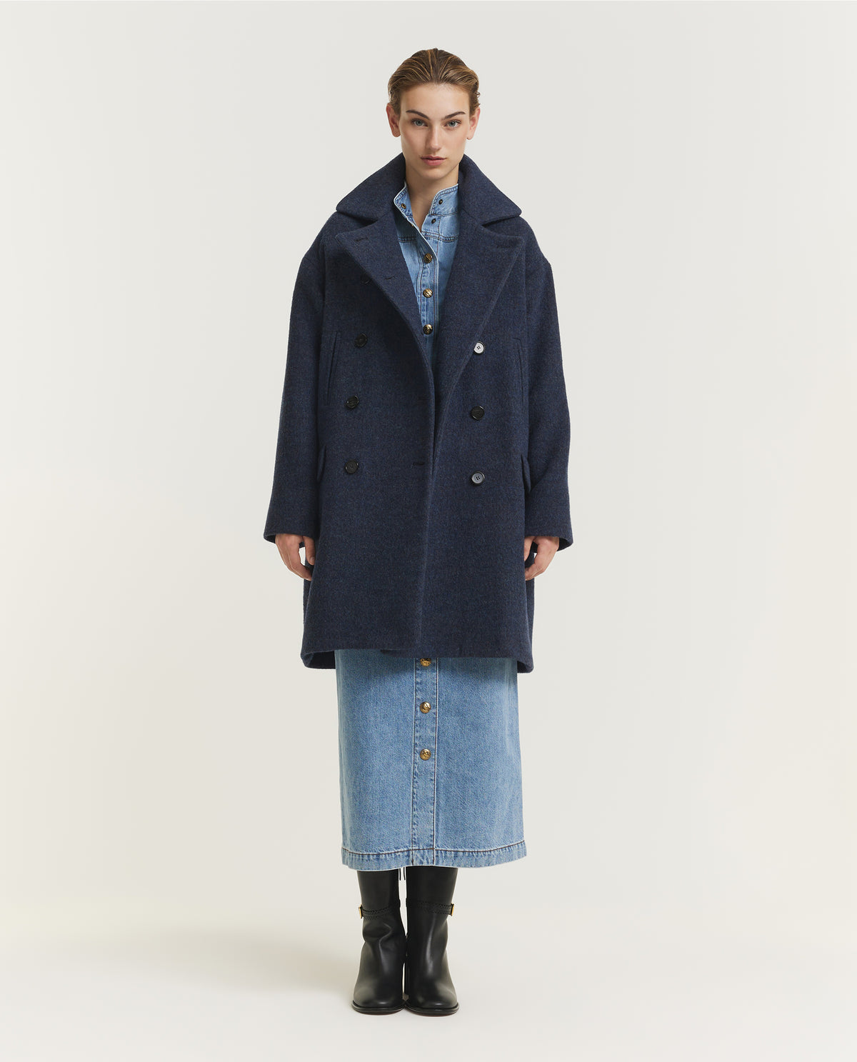 Alpaca Wool Overcoat