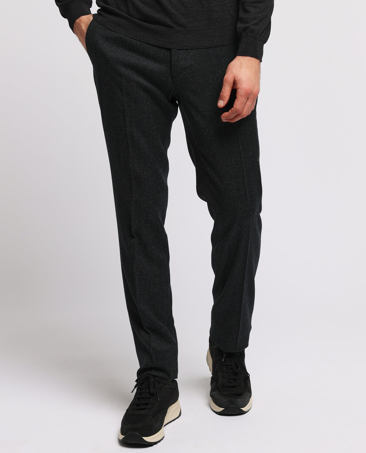 Wollen broek - Donkergrijs