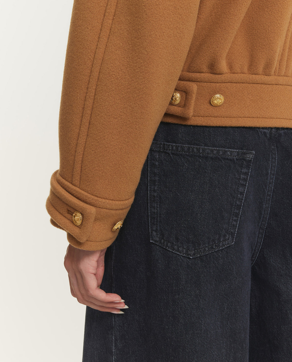 Boxy Double-Breasted Coat