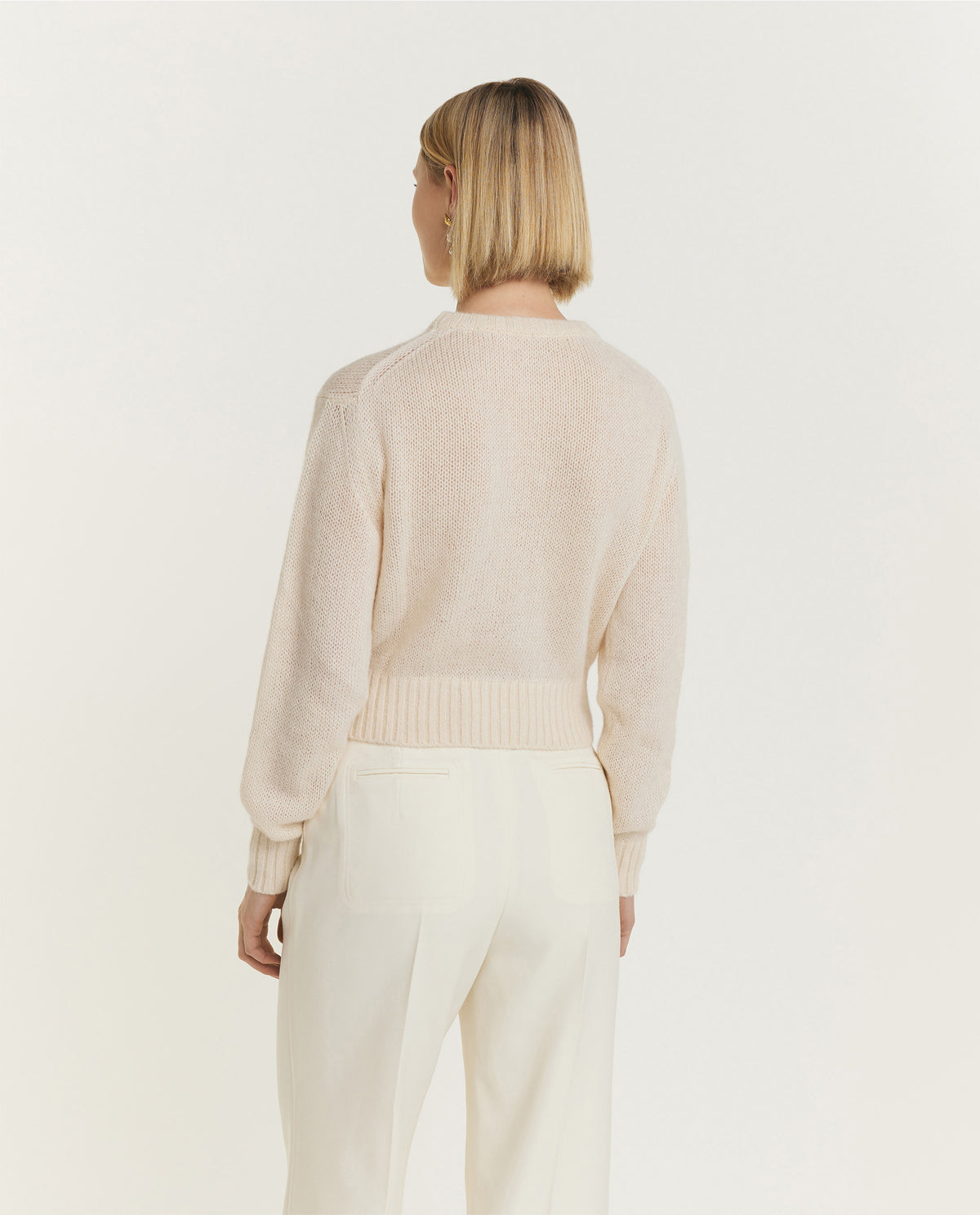 Alpaca Silk Logo Jumper