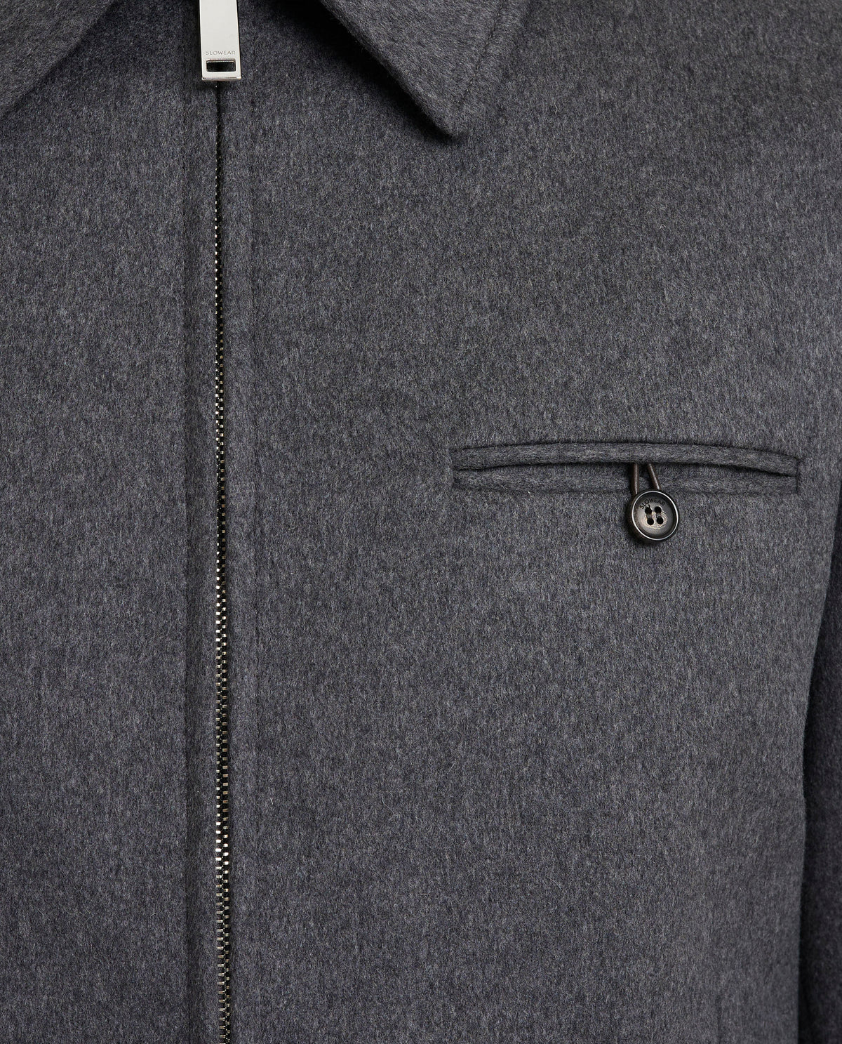 Wool Cashmere Blouson Jacket