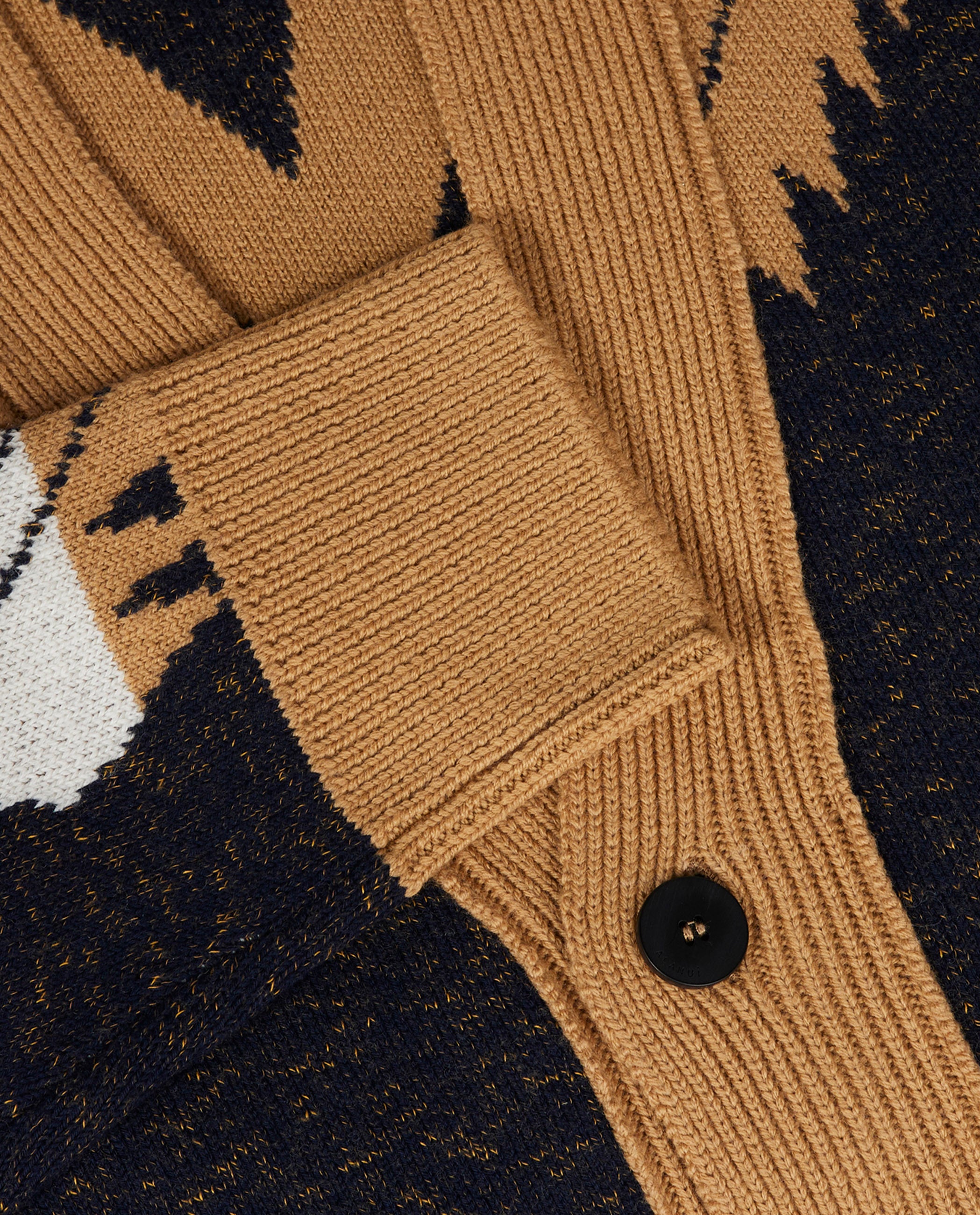 Wollen Cardigan - Bruin