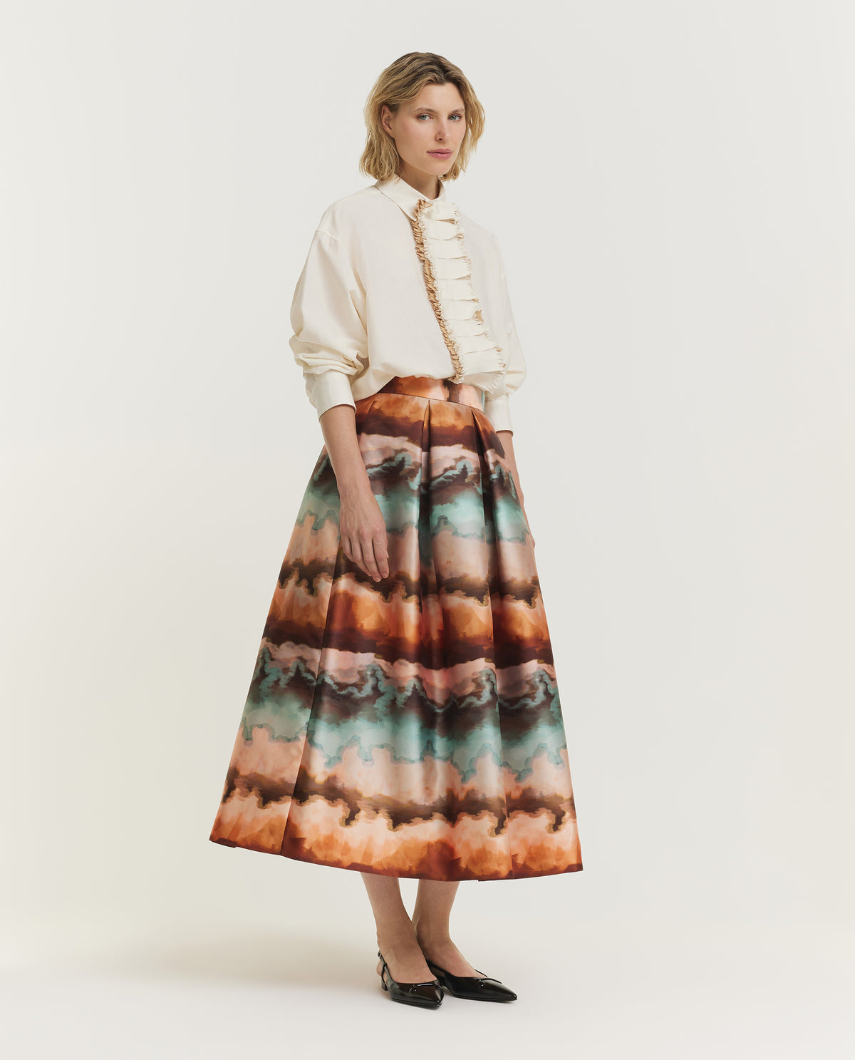 Patroon Rok - Oranje