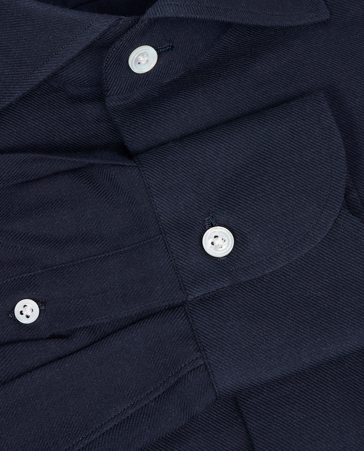 Cotton Cashmere Flannel Shirt