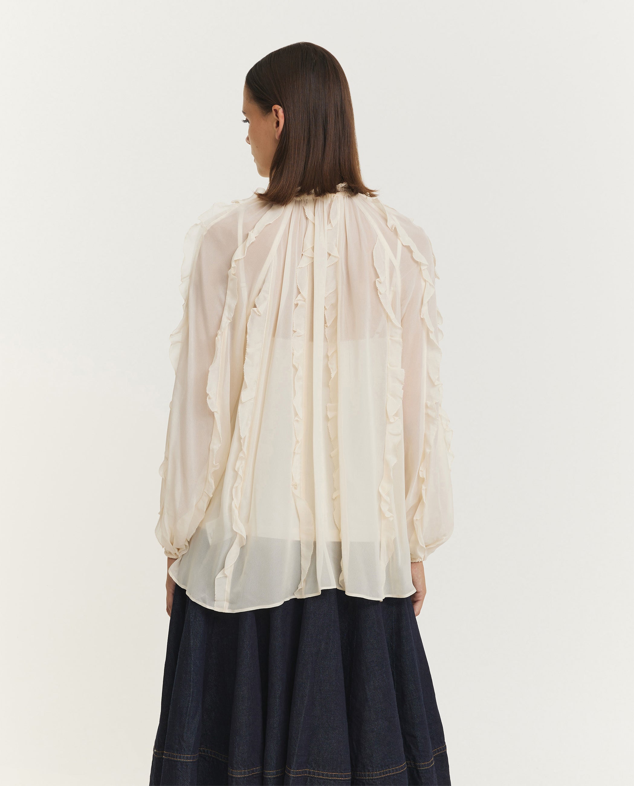 Frill Billow Blouse