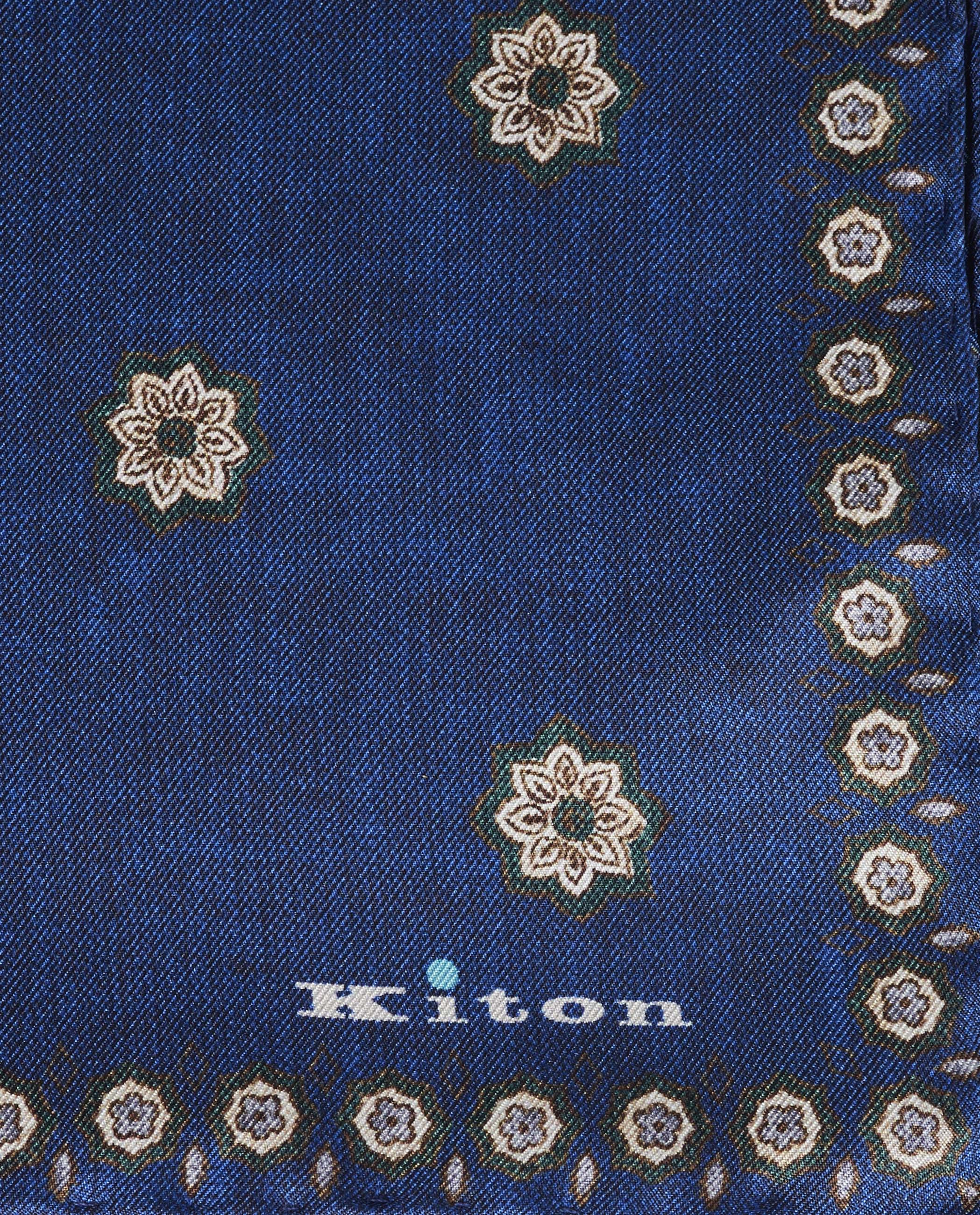 Printed Silk Pocket Square