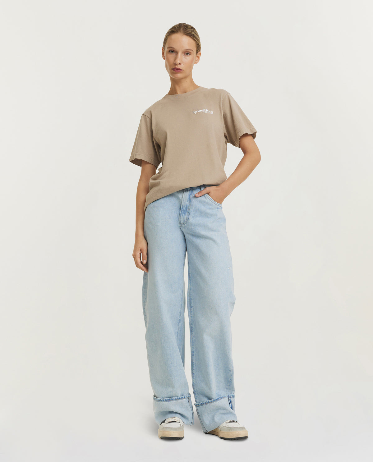 Arellia Distressed Jeans - Lichtblauw